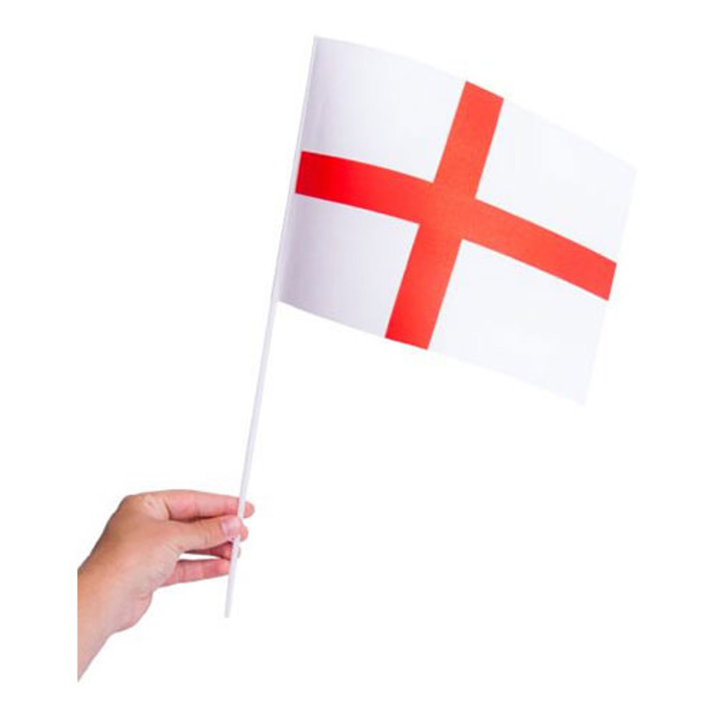 Läs mer om Pappersflagga England - 1-pack