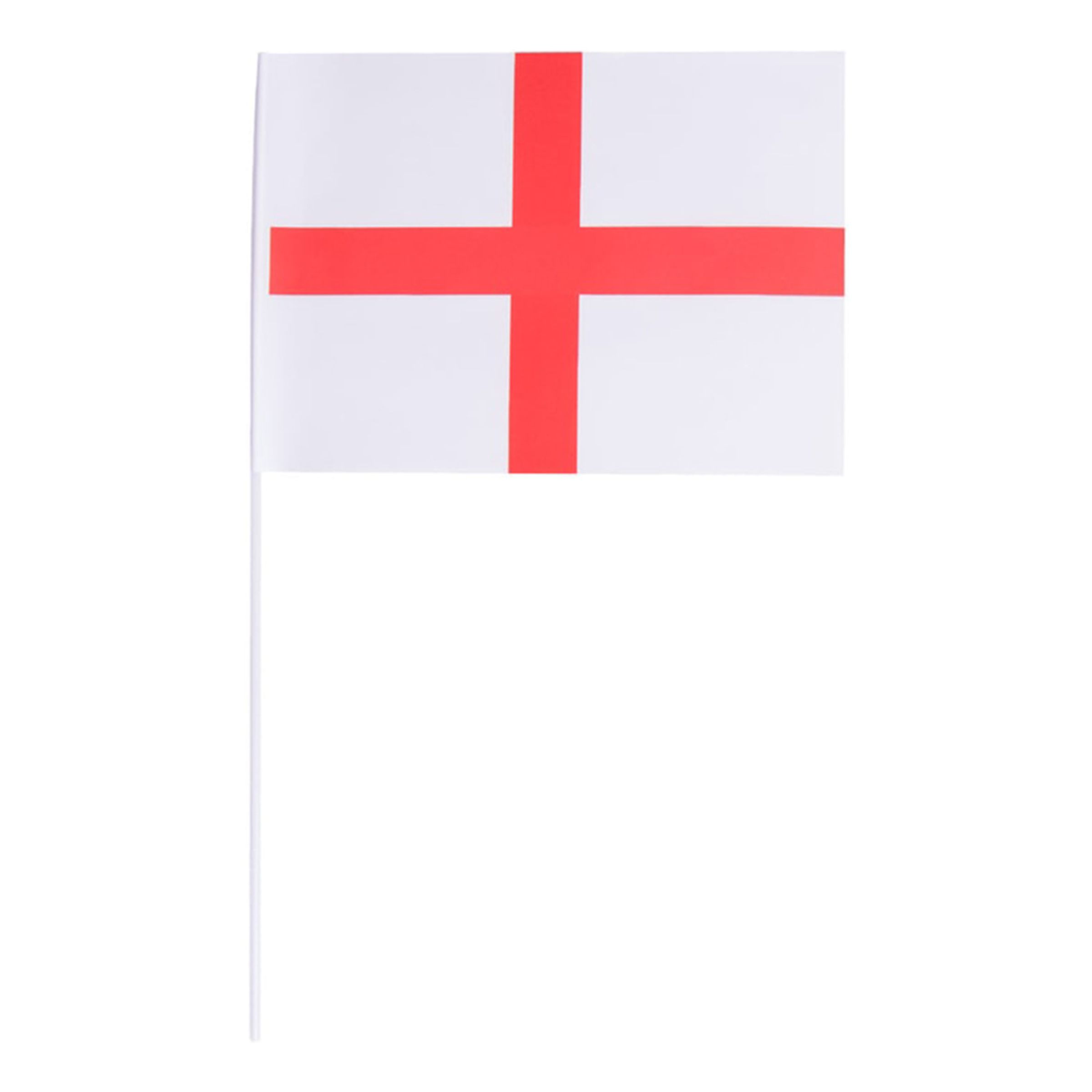 Pappersflagga England - 1-pack