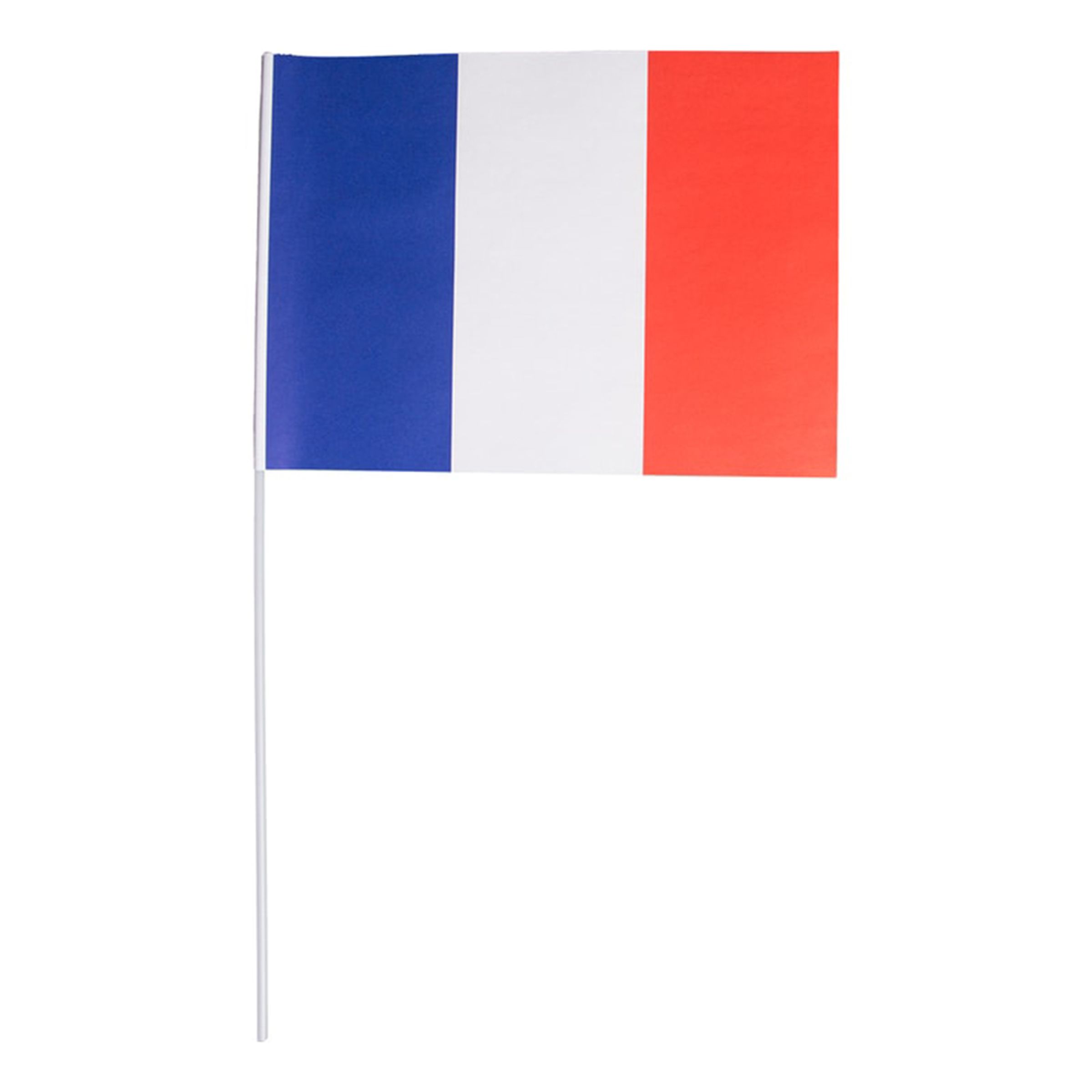 Pappersflagga Frankrike - 1-pack