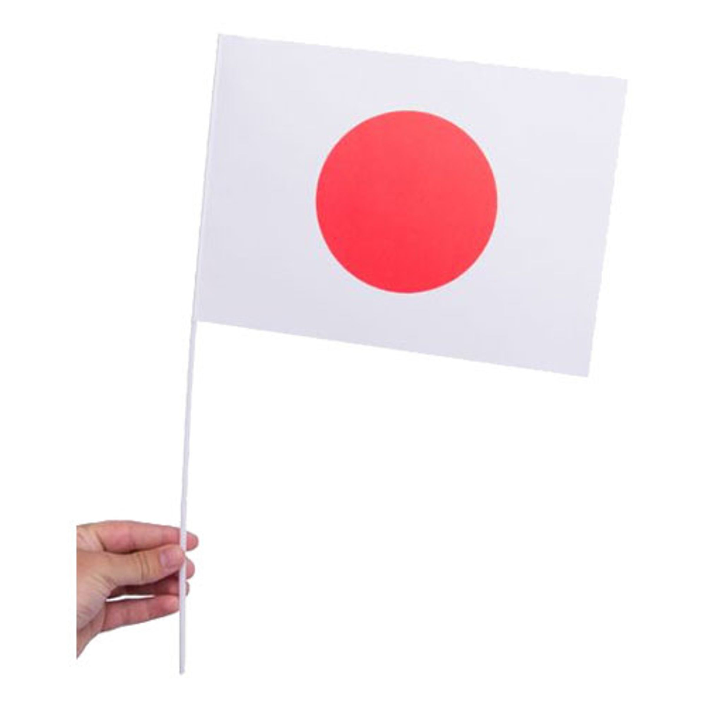 Läs mer om Pappersflagga Japan - 1-pack