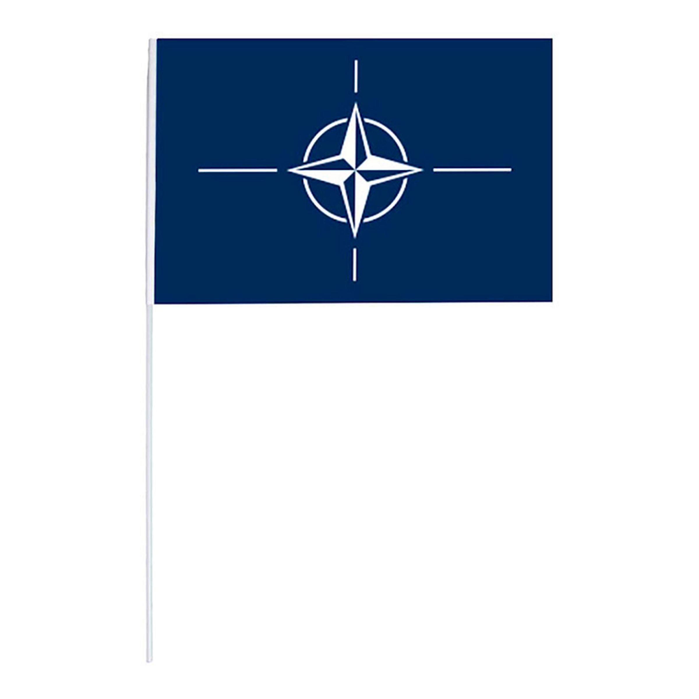 Pappersflagga NATO