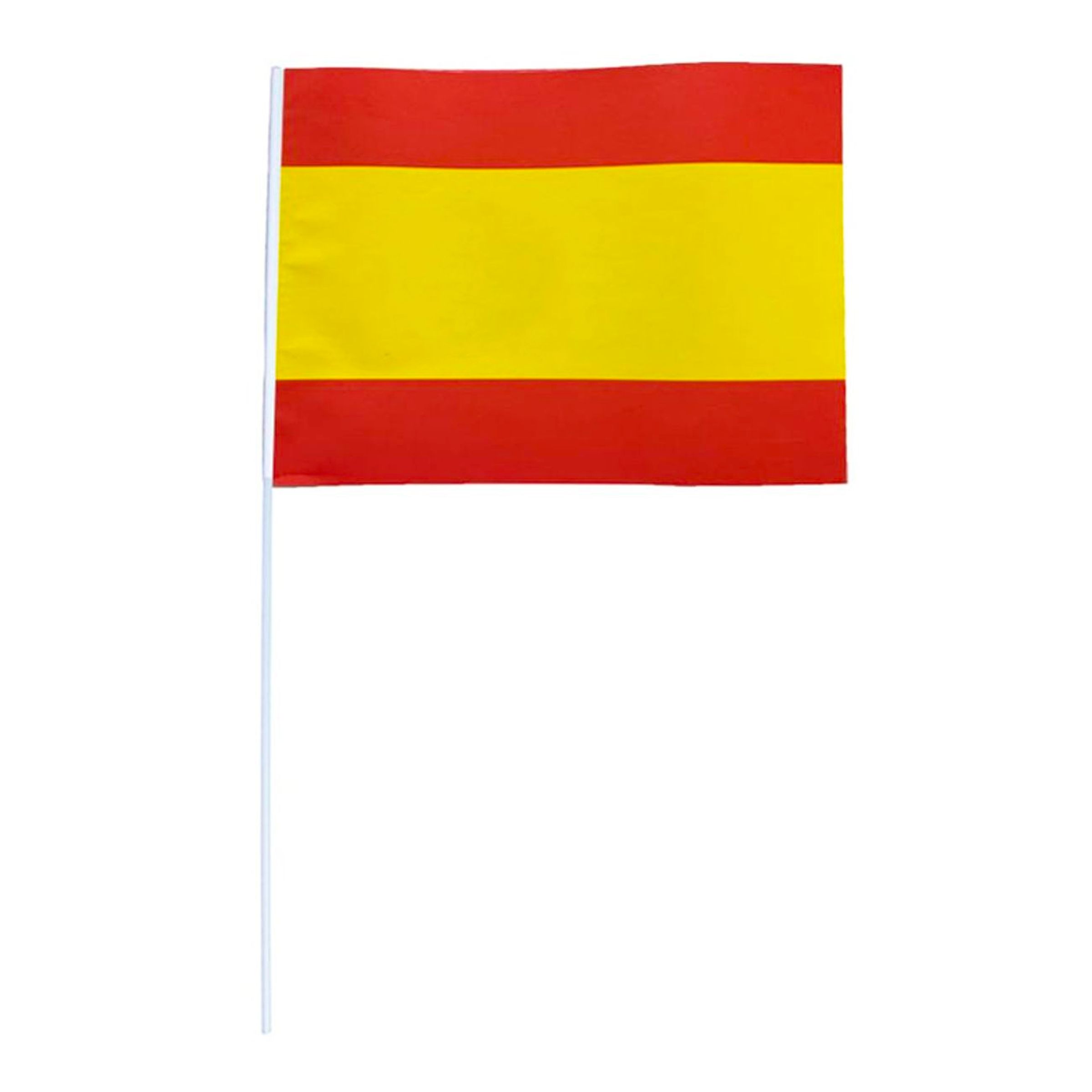 Läs mer om Pappersflagga Spanien - 1-pack