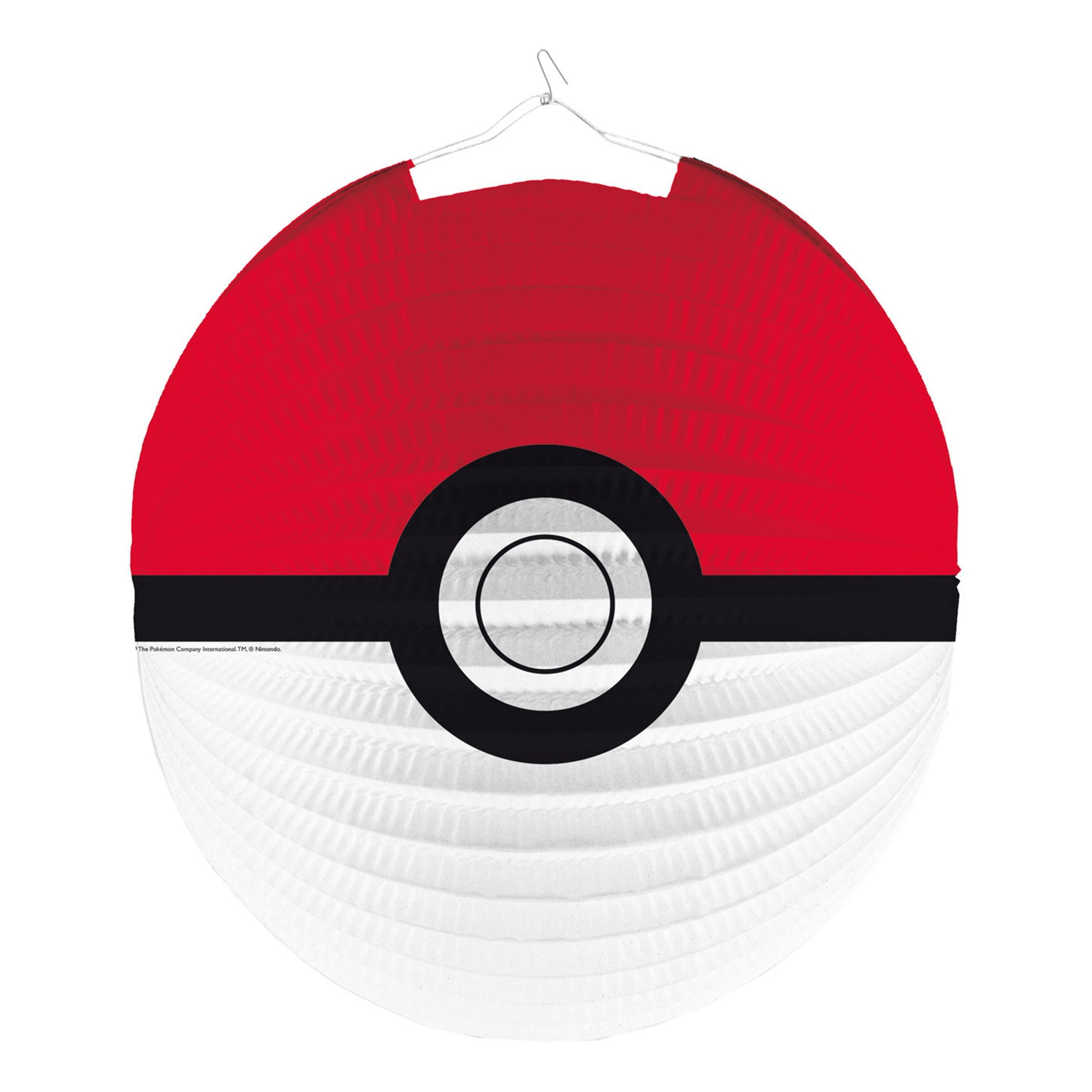 Läs mer om Papperslykta Rund Pokémon Ball