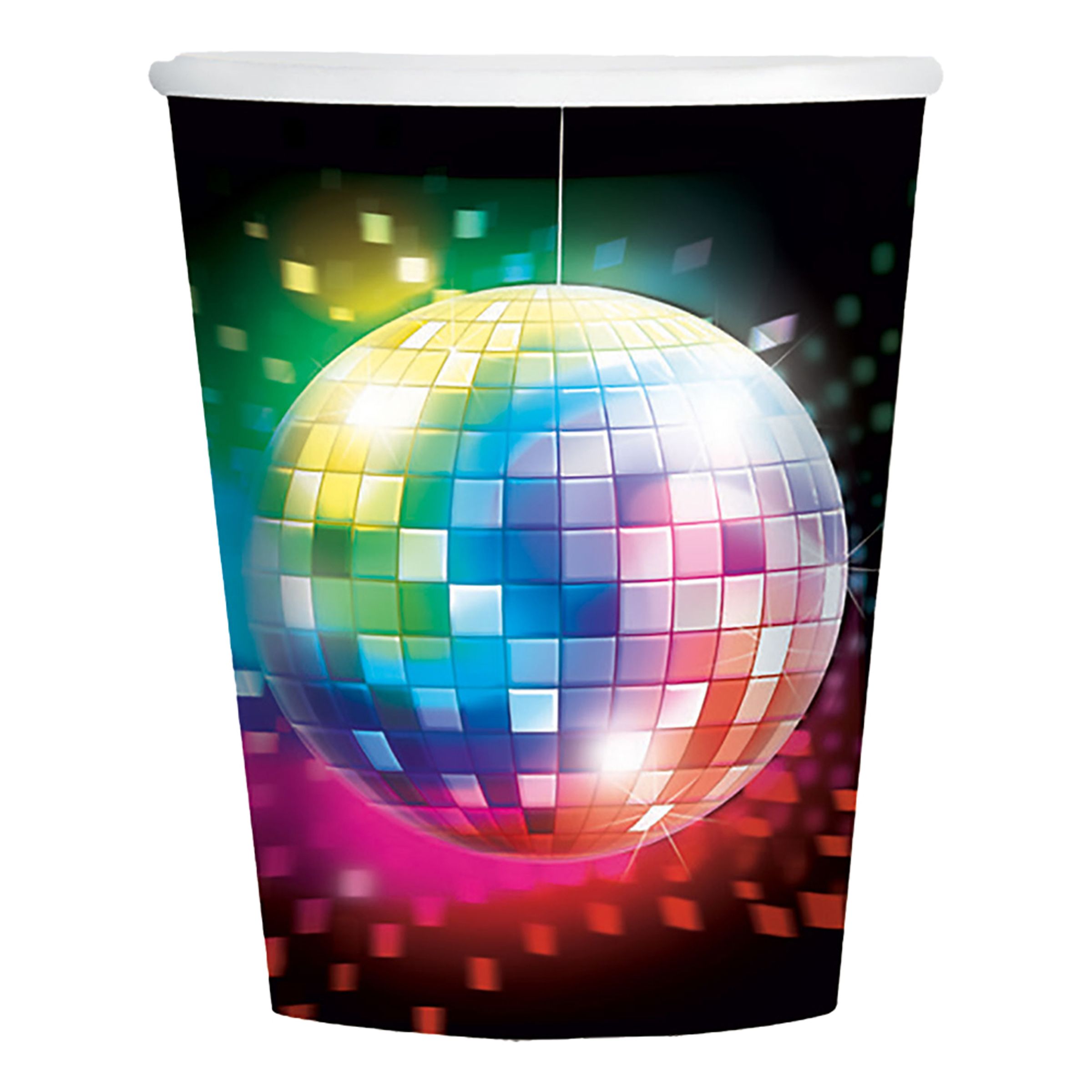 Pappersmuggar Disco Fever 70-tal - 8-pack