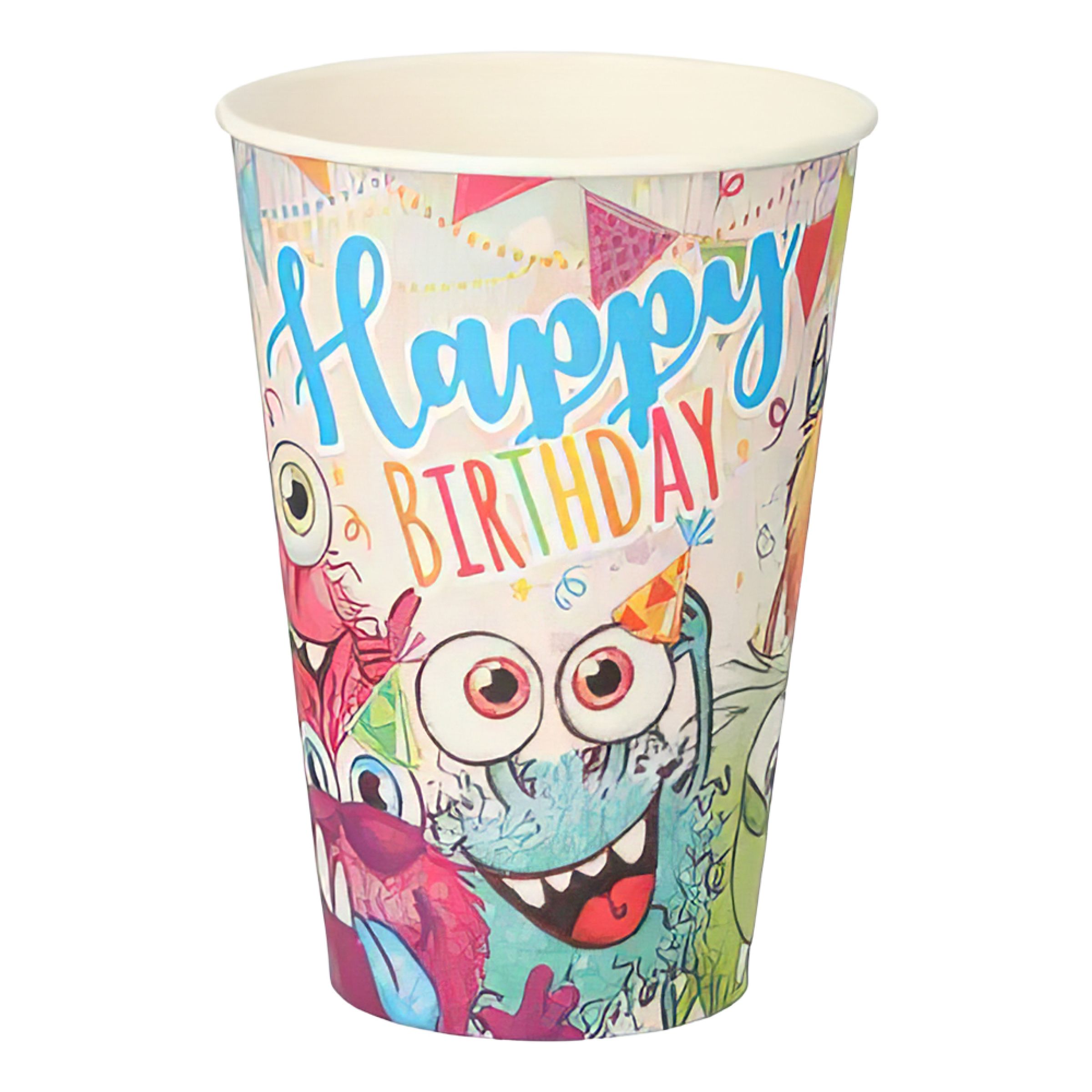 Pappersmuggar Funny Monsters - 10-pack | Hem - Teman - Tillverkare - Papstar | Pryloteket