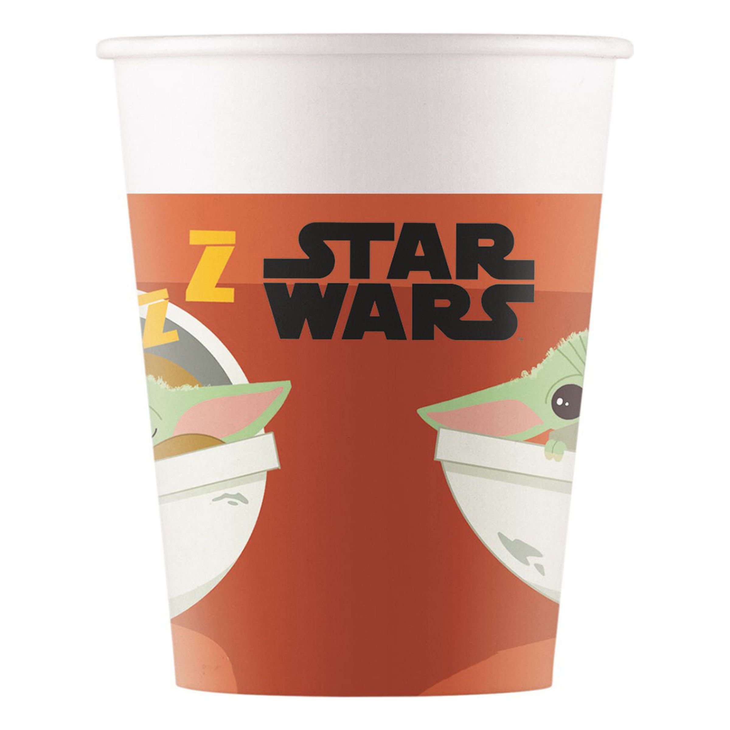 Pappersmuggar Mandalorian - 8-pack | Hem - Festartiklar - Dukning - Engångsmuggar & Glas | Pryloteket