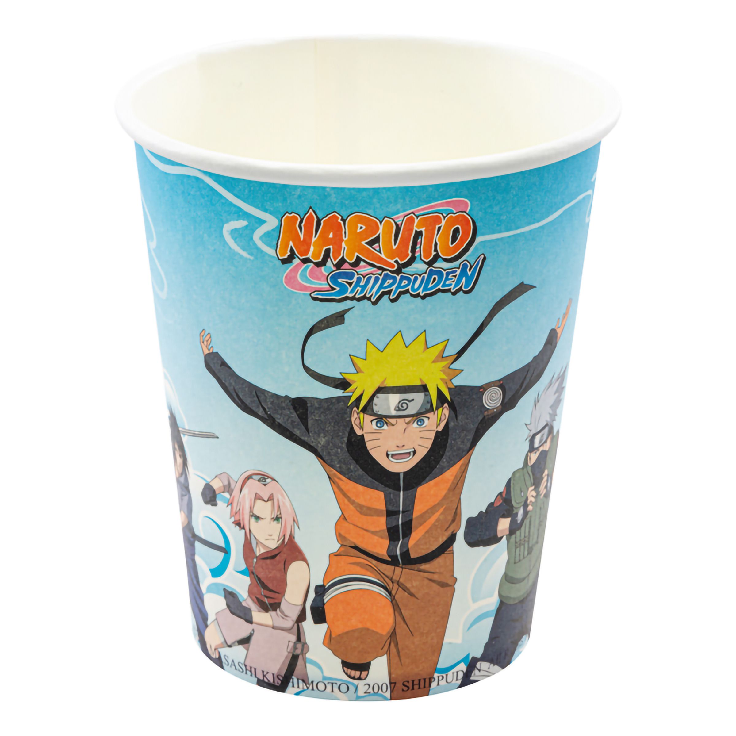 Pappersmuggar Naruto Shippuden - 8-pack | Hem - Festartiklar - Dukning - Engångsmuggar & Glas | Maskeradspecialisten