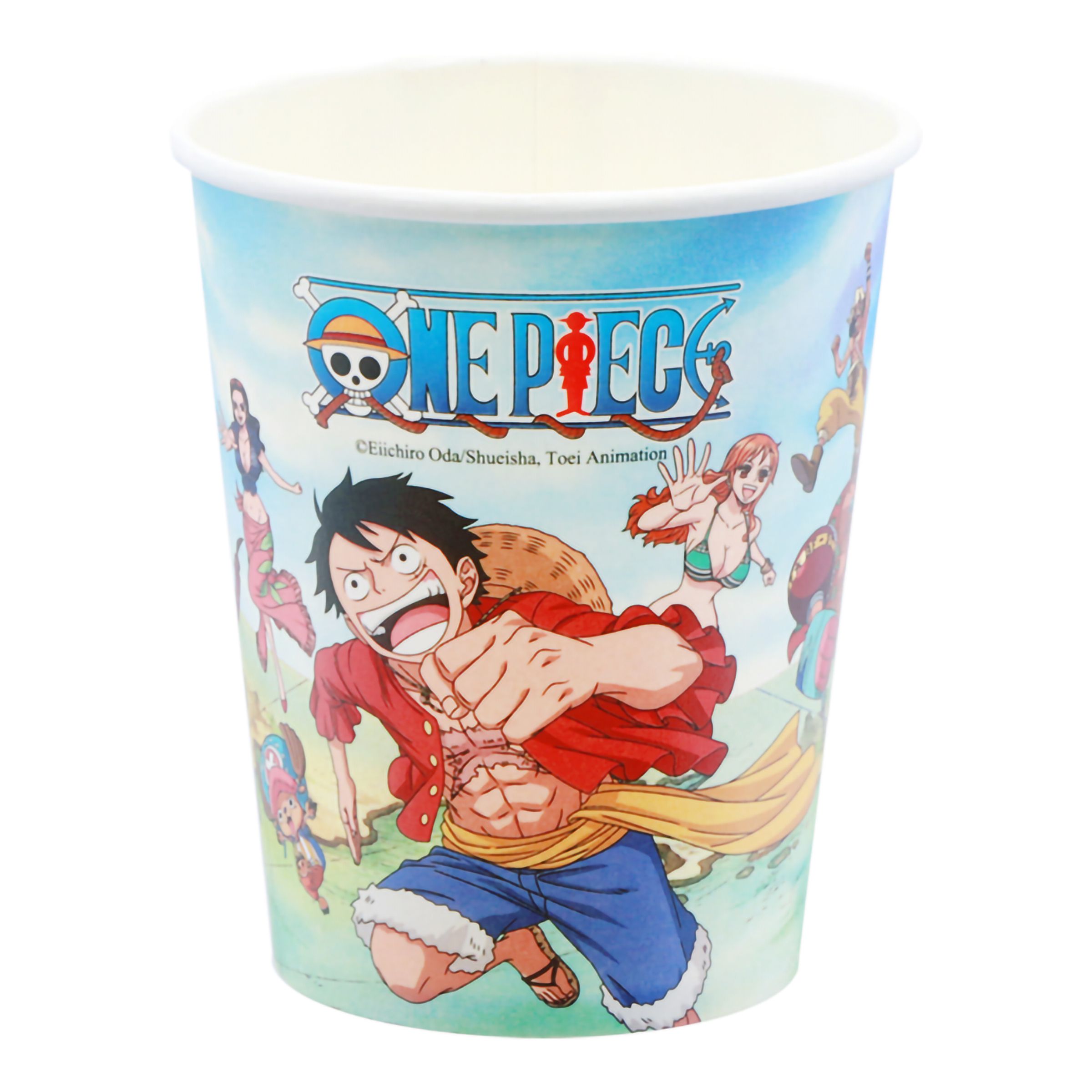 Pappersmuggar One Piece - 8-pack | Hem - Festartiklar - Dukning - Engångsmuggar & Glas | Maskeradspecialisten