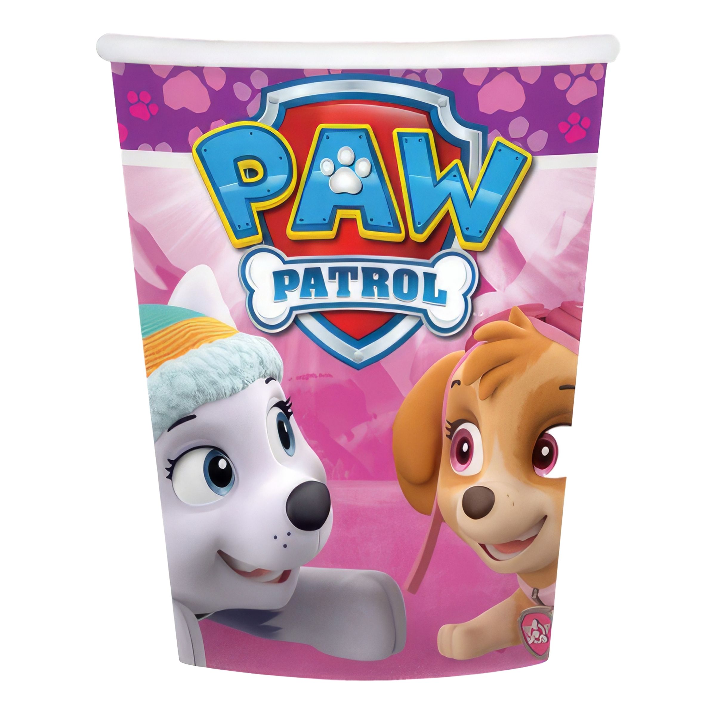 Läs mer om Pappersmuggar Paw Patrol Rosa - 8-pack