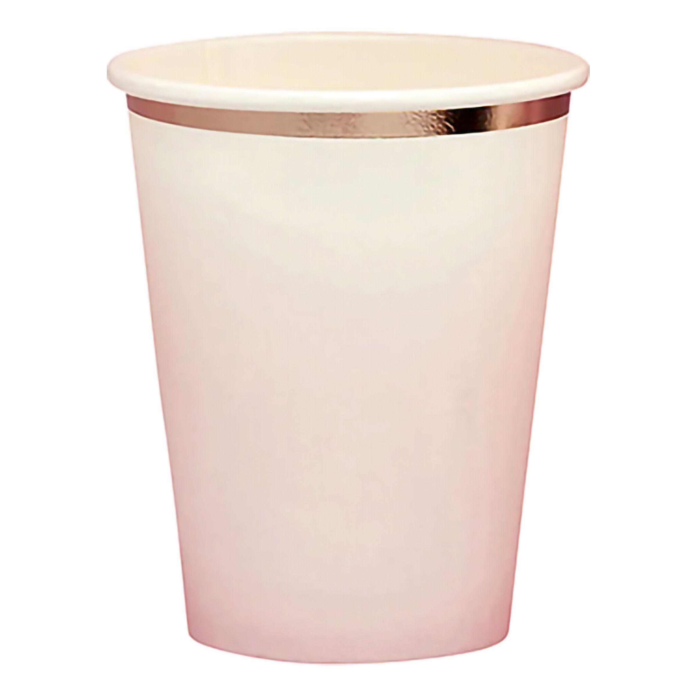 Pappersmuggar Roséguld/Rosa Ombre - 8-pack | Hem - Teman - Färger - Rosa | Pryloteket