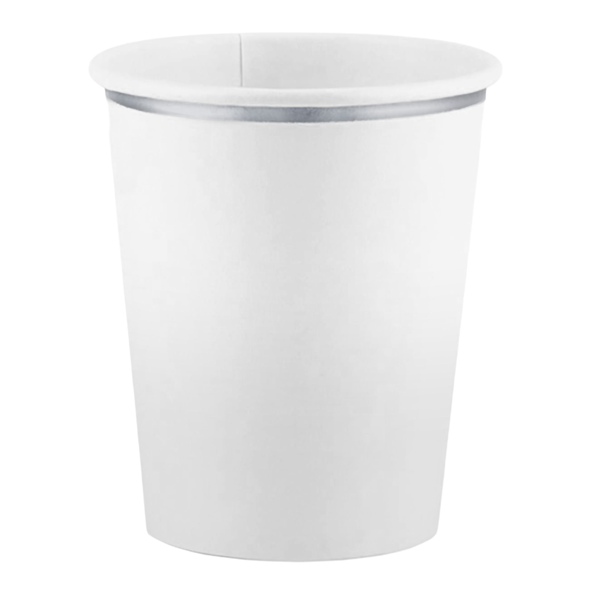 Pappersmuggar Silver/Grå Ombre - 8-pack | Hem - Teman - Färger - Silver | Pryloteket