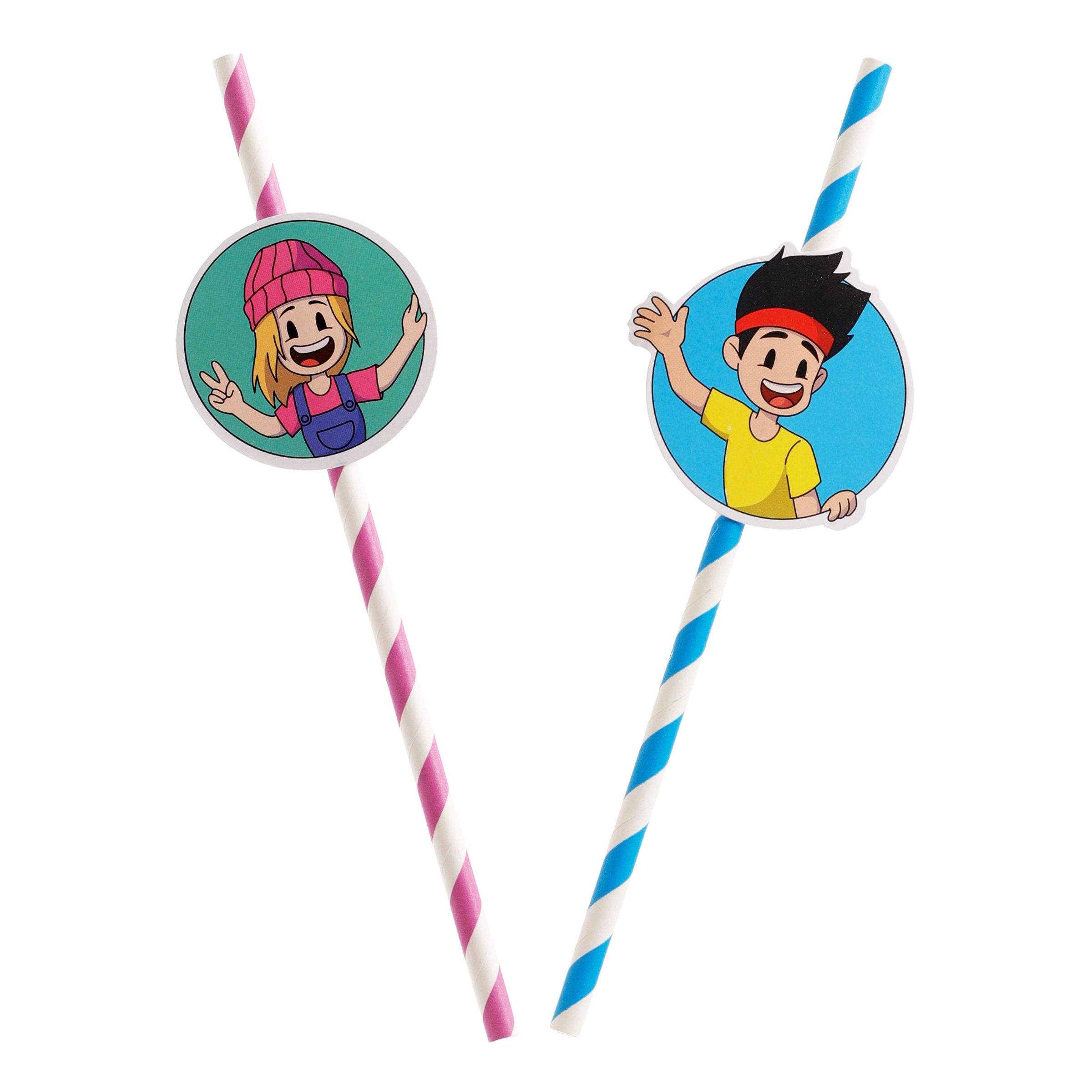 Papperssugrör Yumi & Tomu - 10-pack | Hem - Bartillbehör - Drinktillbehör - Sugrör - Papperssugrör | Pryloteket