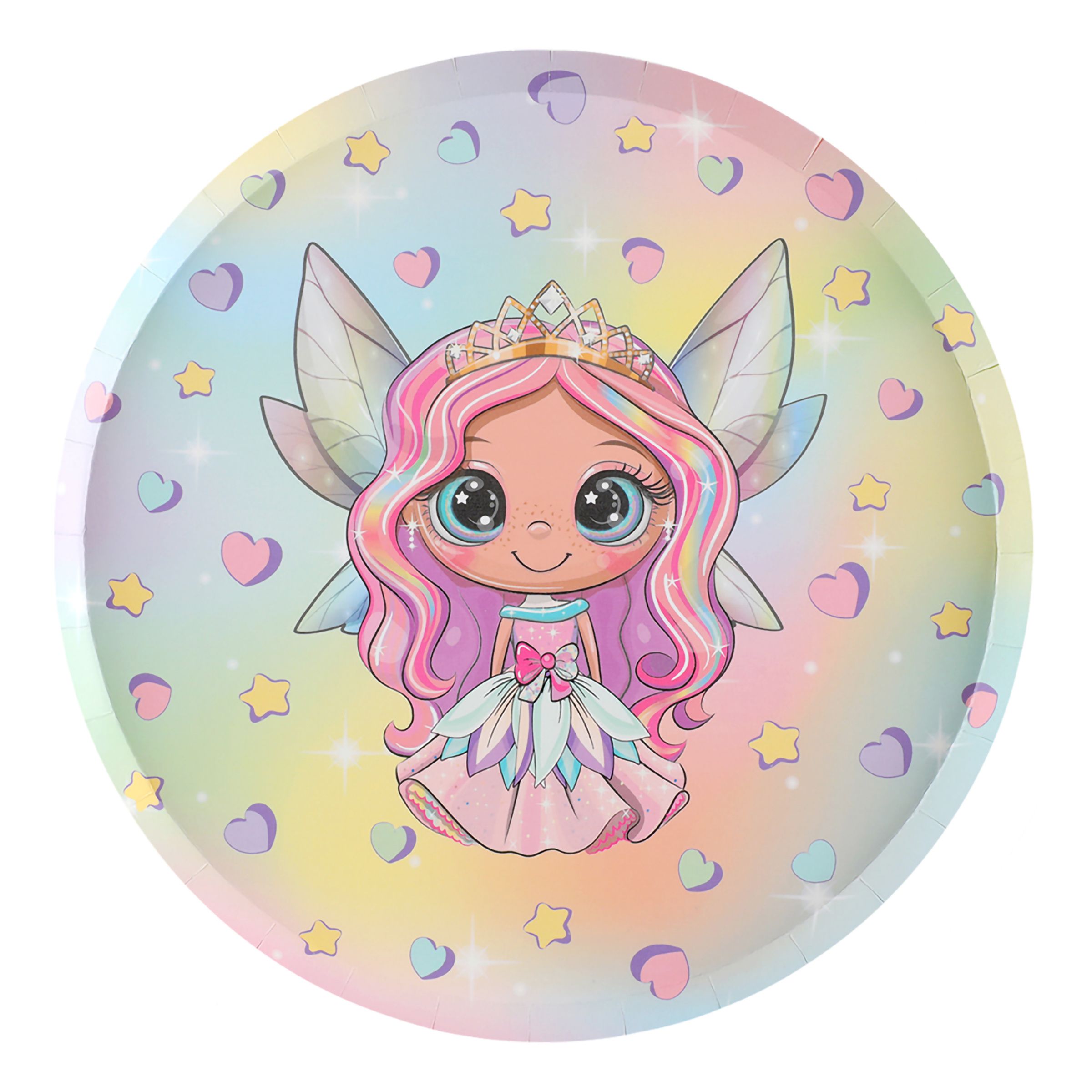 Papperstallrikar Älva - 10-pack | Hem - Teman - Barnkalas | Pryloteket