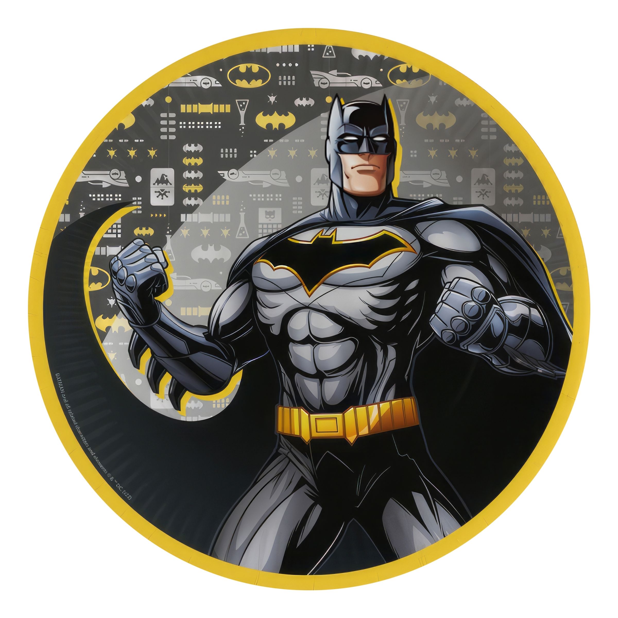 Läs mer om Papperstallrikar Batman - 8-pack