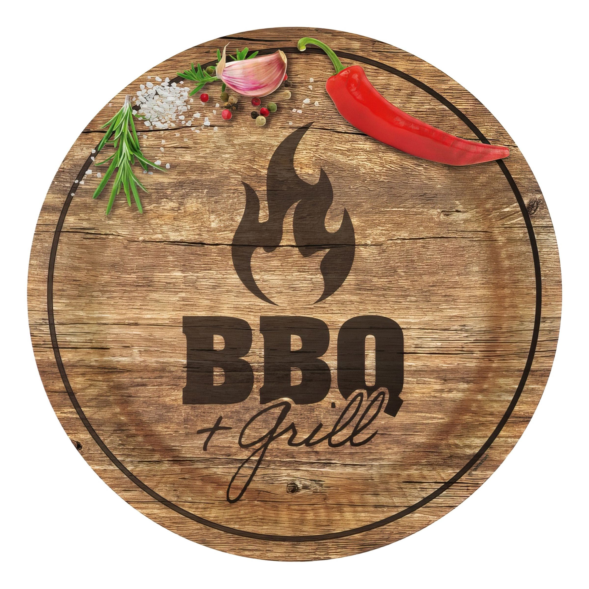 Läs mer om Papperstallrikar BBQ Grill - 8-pack