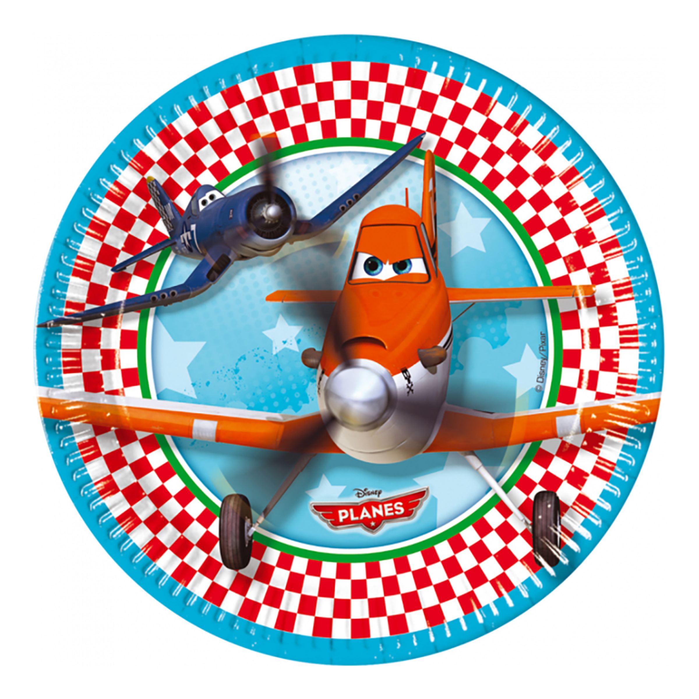 Läs mer om Papperstallrikar Disney Flygplan - 8-pack