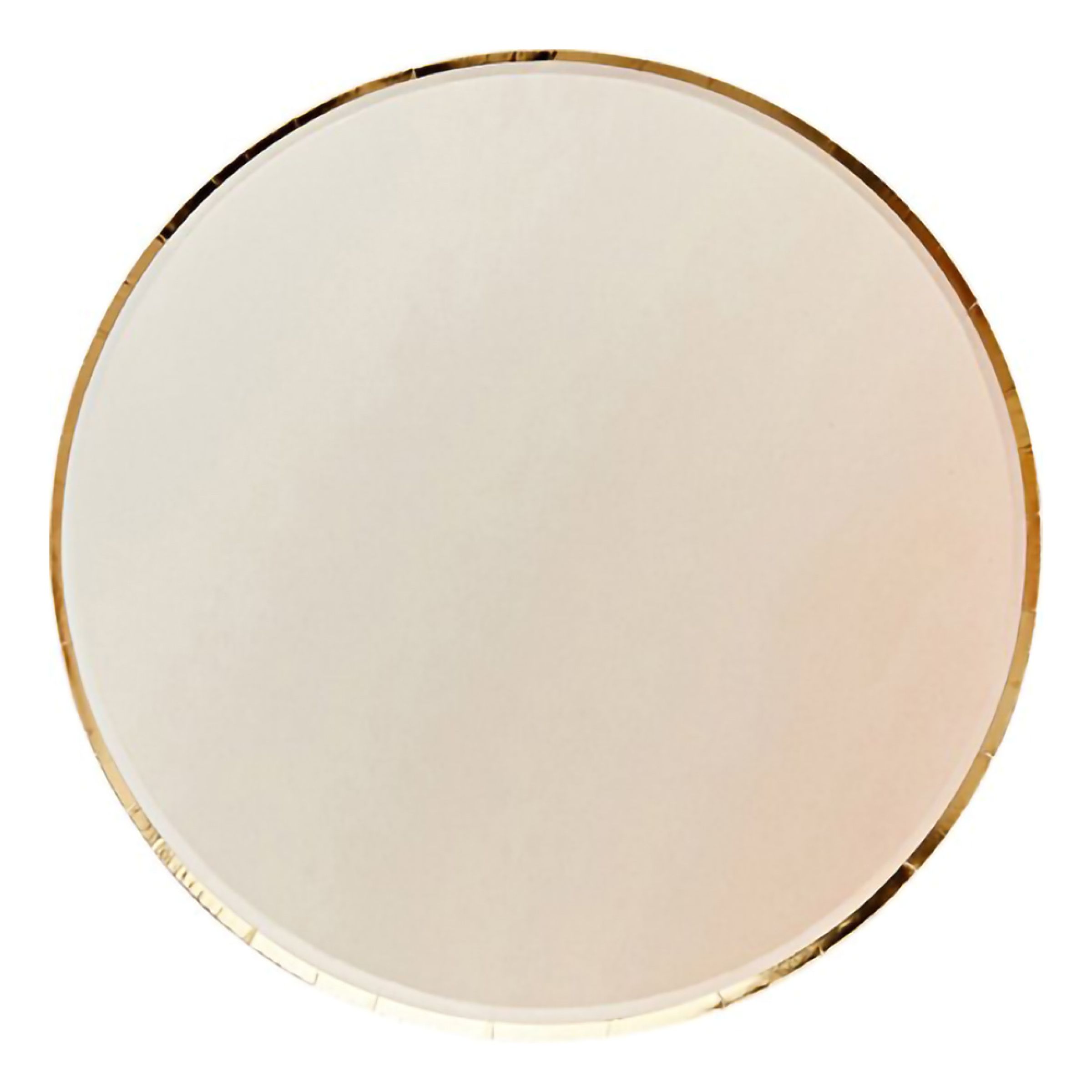 Papperstallrikar Guld/Persika Ombre - 8-pack | Hem - Teman - Färger - Guld | Pryloteket