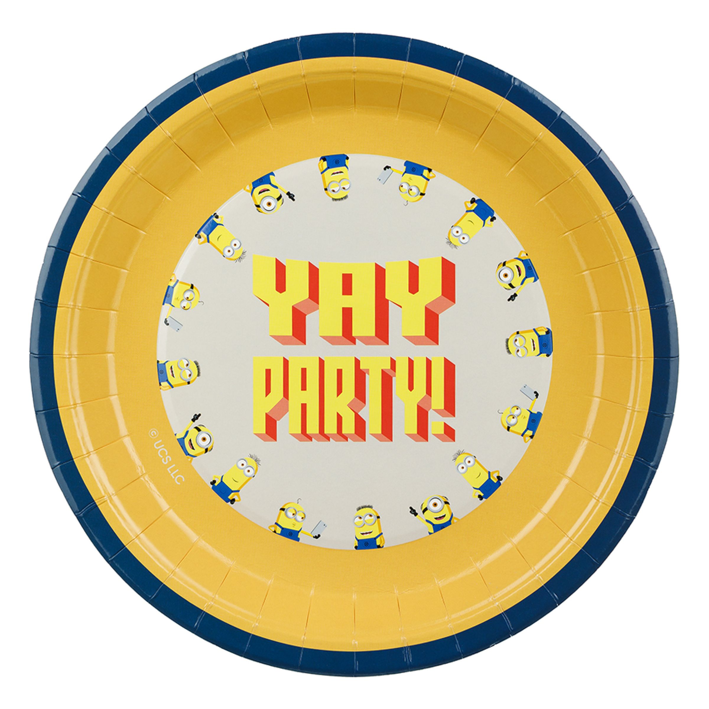 Papperstallrikar Minions - 6-pack | Hem - Festartiklar - Dukning | Maskeradspecialisten