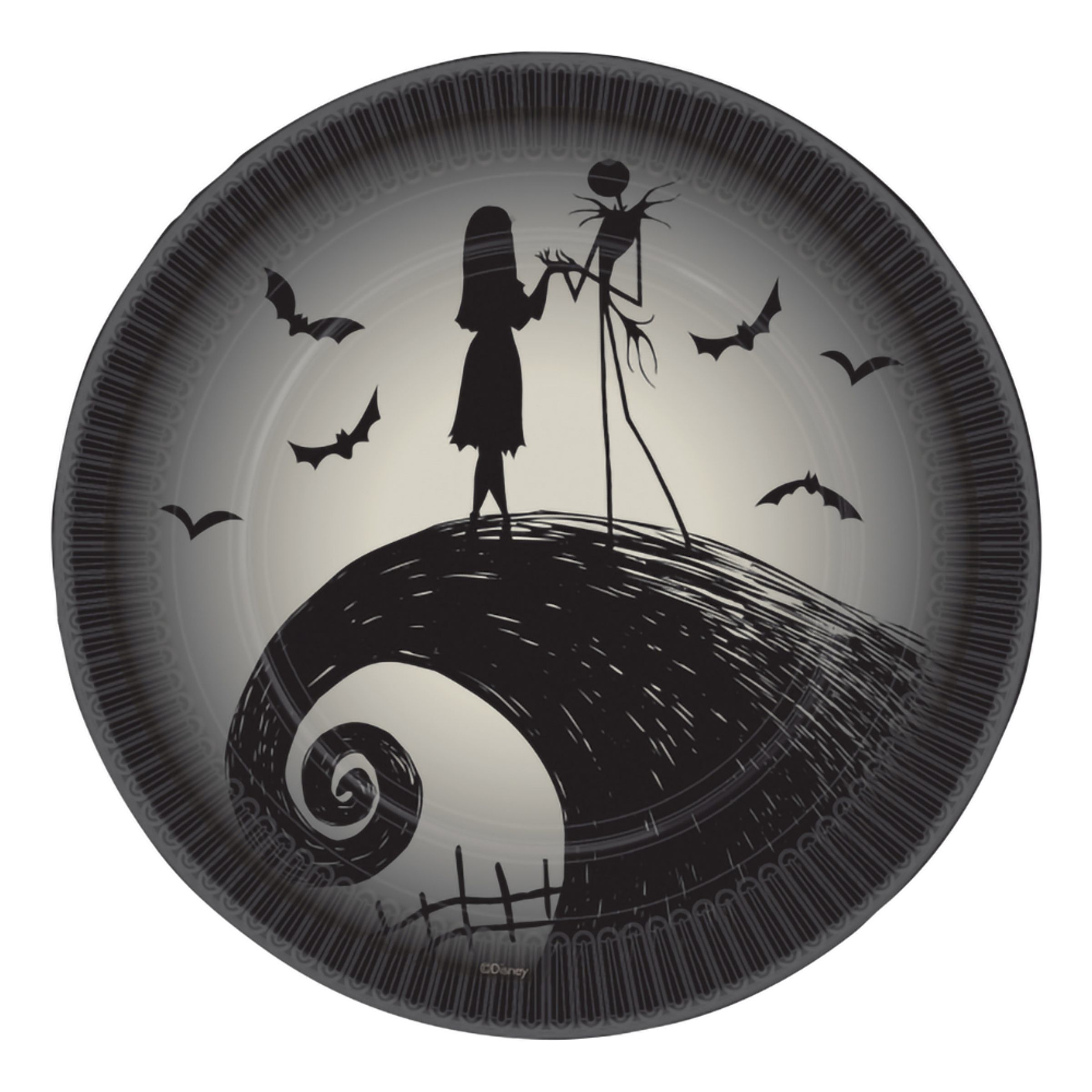 Papperstallrikar Nightmare Before Christmas - 8-pack | Hem//Festartiklar//Dukning//Engångstallrikar | PartyOutlet