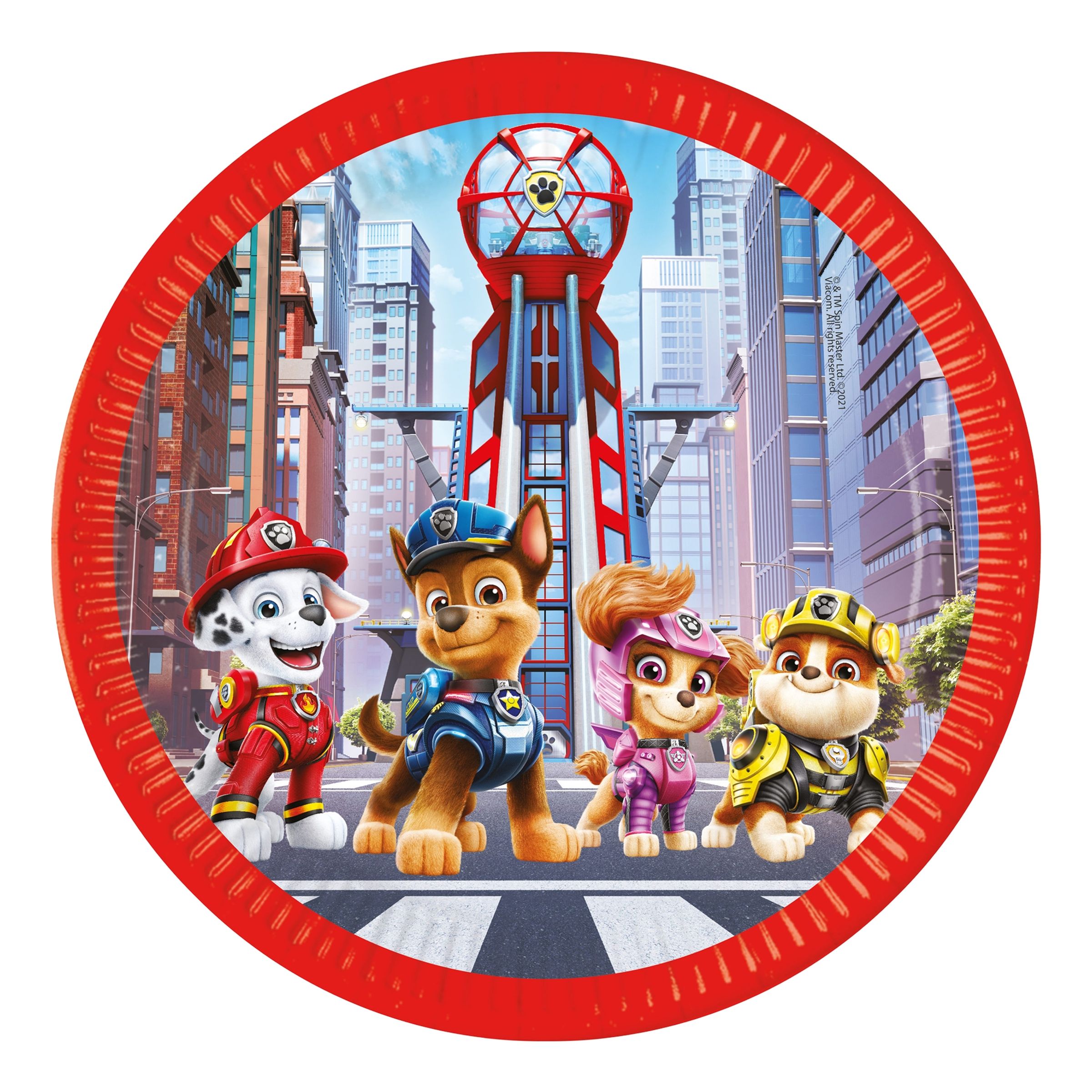 Papperstallrikar Paw Patrol - 8-pack | Hem//Festartiklar//Dukning//Engångstallrikar | PartyOutlet