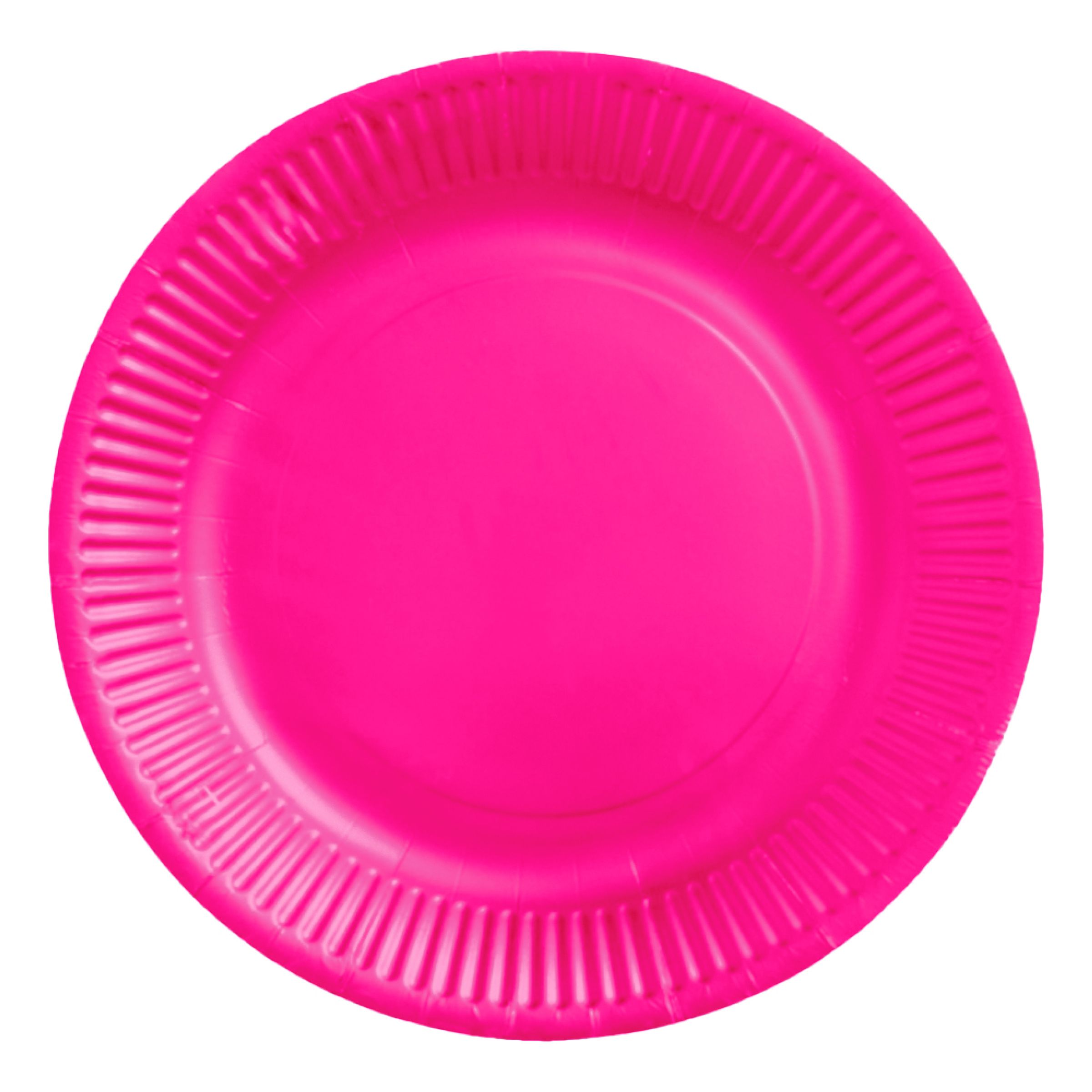 Papperstallrikar Rosa - 8-pack