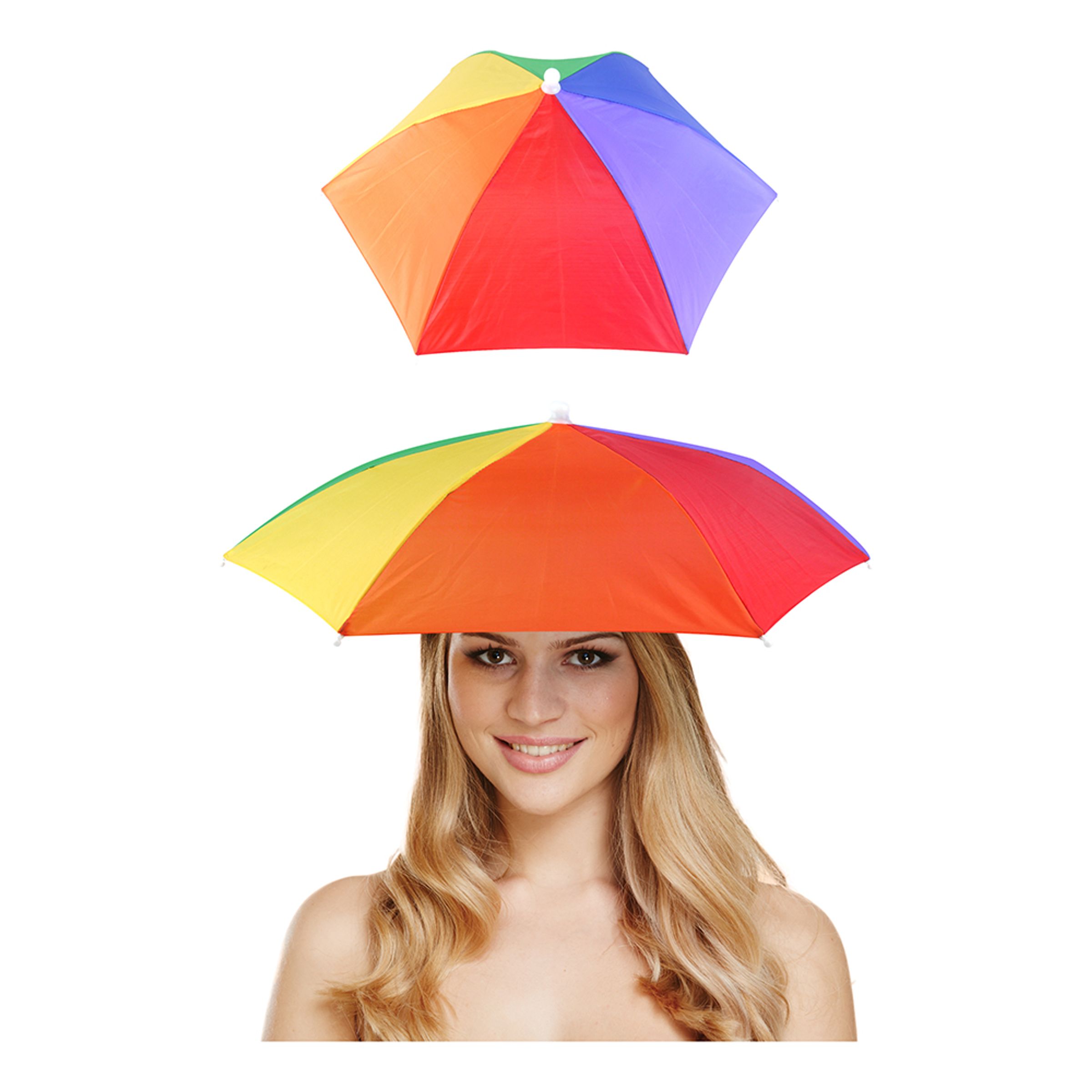 Läs mer om Paraplyhatt Pride - One size
