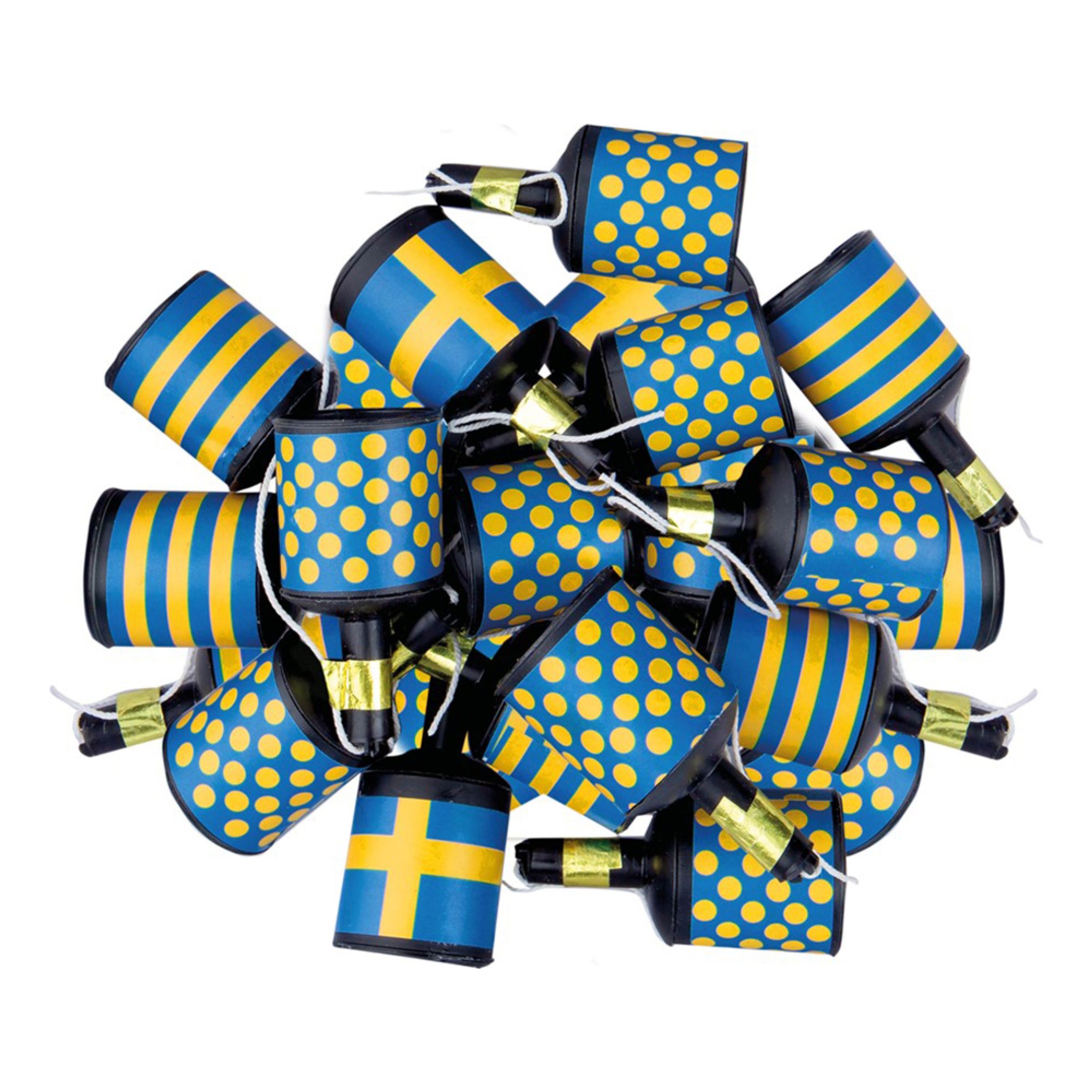 Party Poppers Sverige - 20-pack