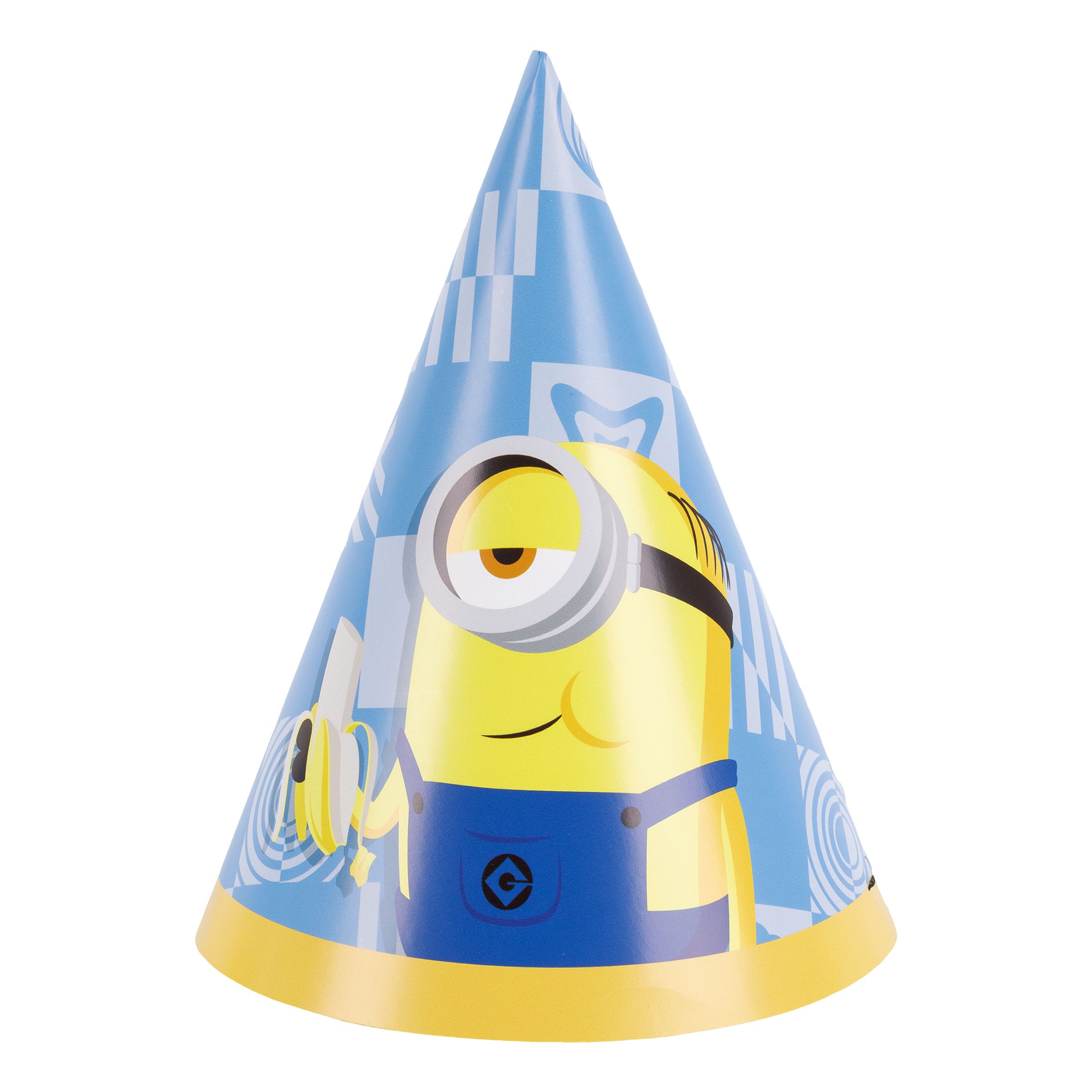 Partyhattar Minions - 6-pack | Hem - Festartiklar - Kalastillbehör - Partyhattar | Maskeradspecialisten