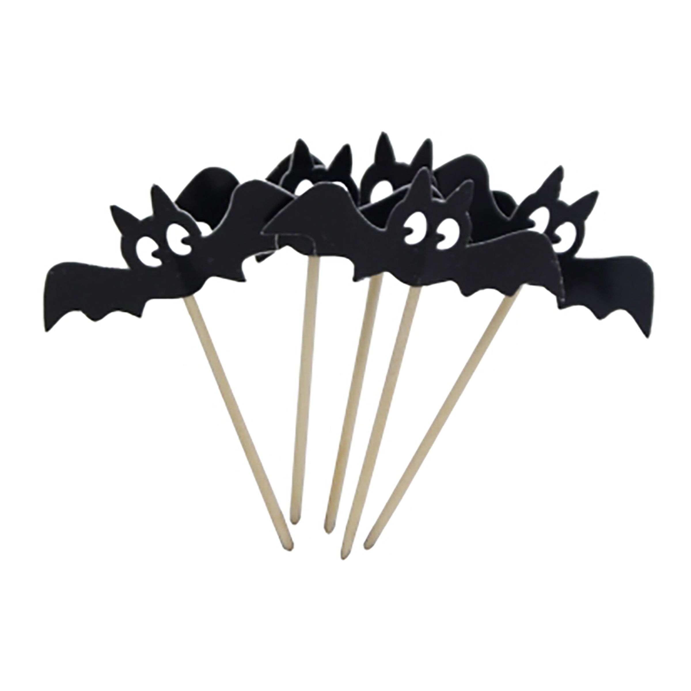 Partypicks Fladdermus - 5-pack
