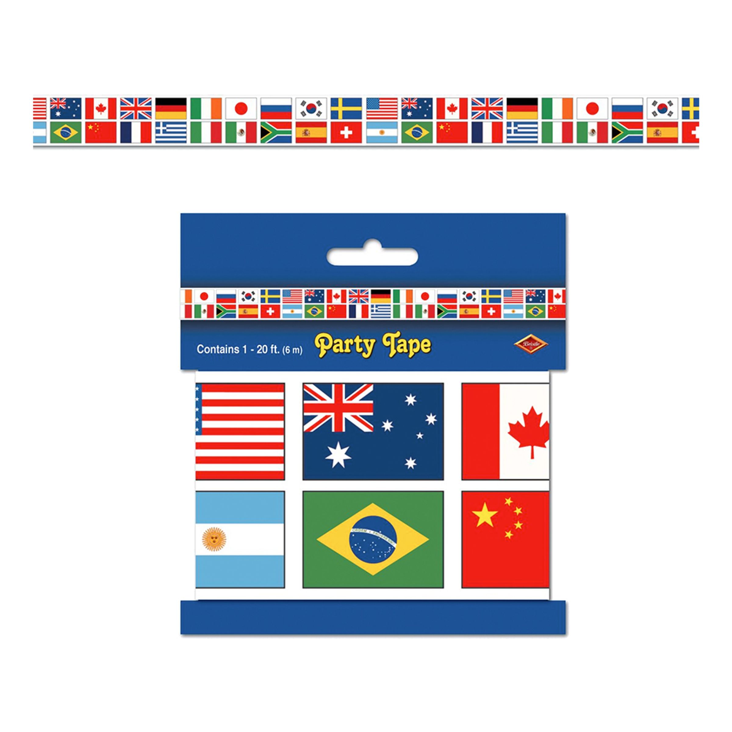 Läs mer om Avspärrningsband Internationella Flaggor
