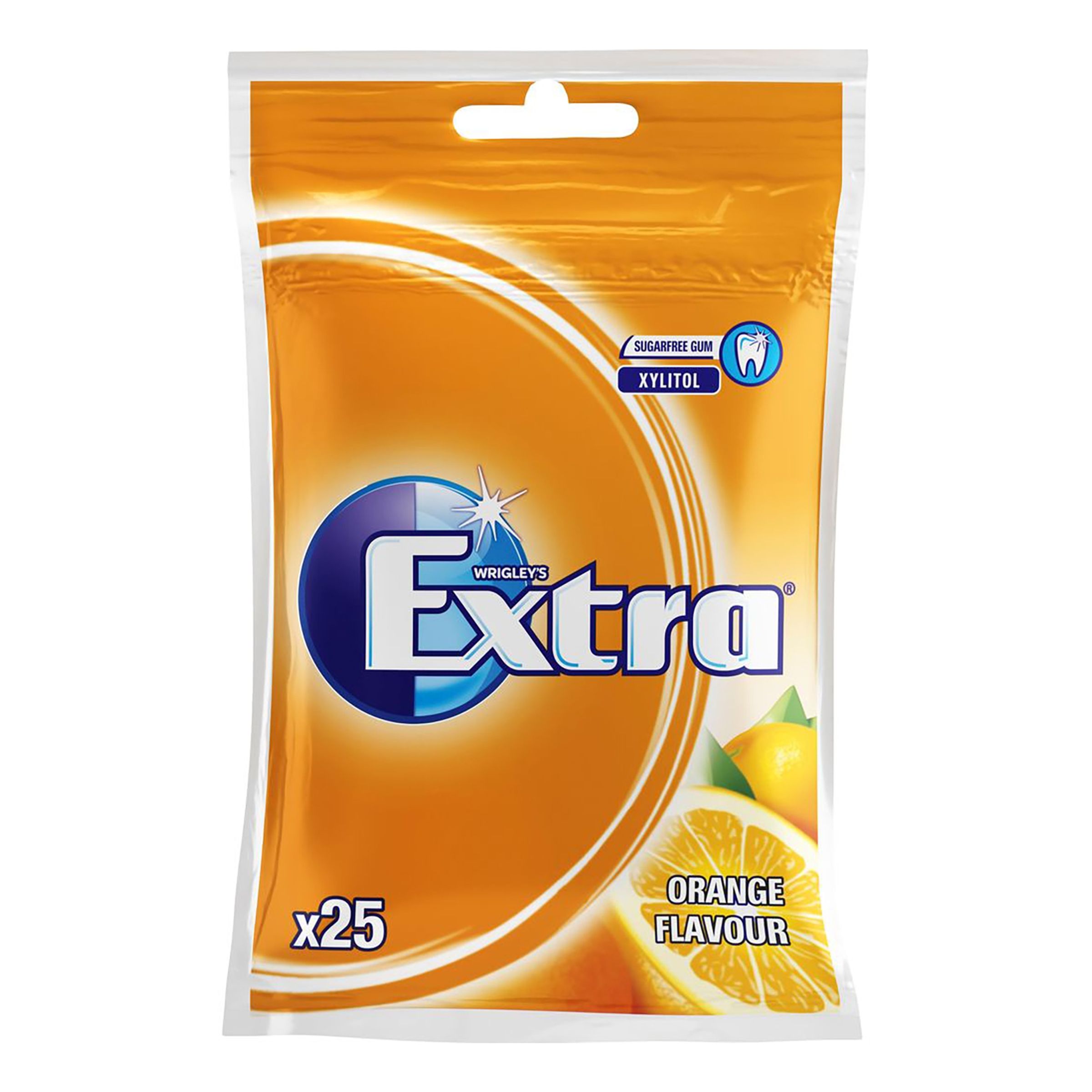 Extra Orange Tuggummi - 35 gram
