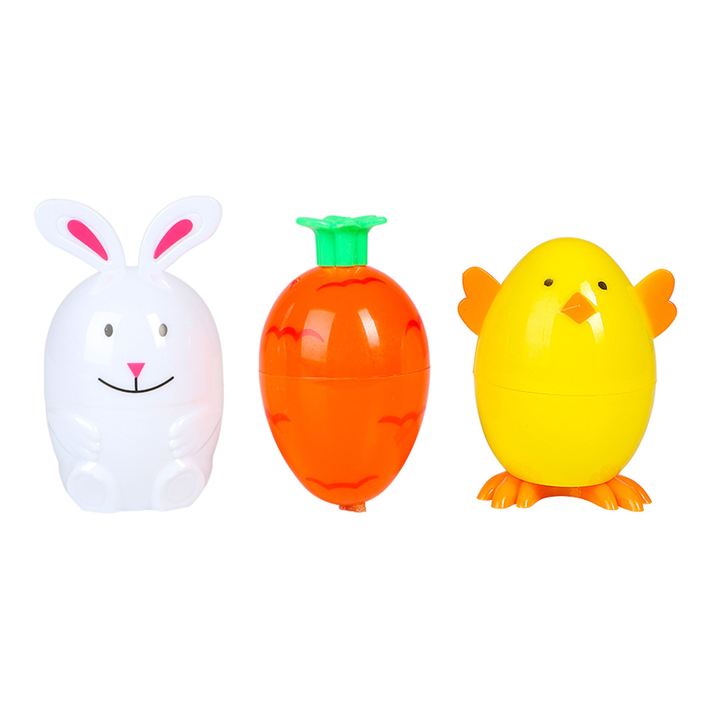 Påskägg Påskfigurer i Plast - 3-pack | Hem - Teman - Högtider - Påsk | Maskeradspecialisten