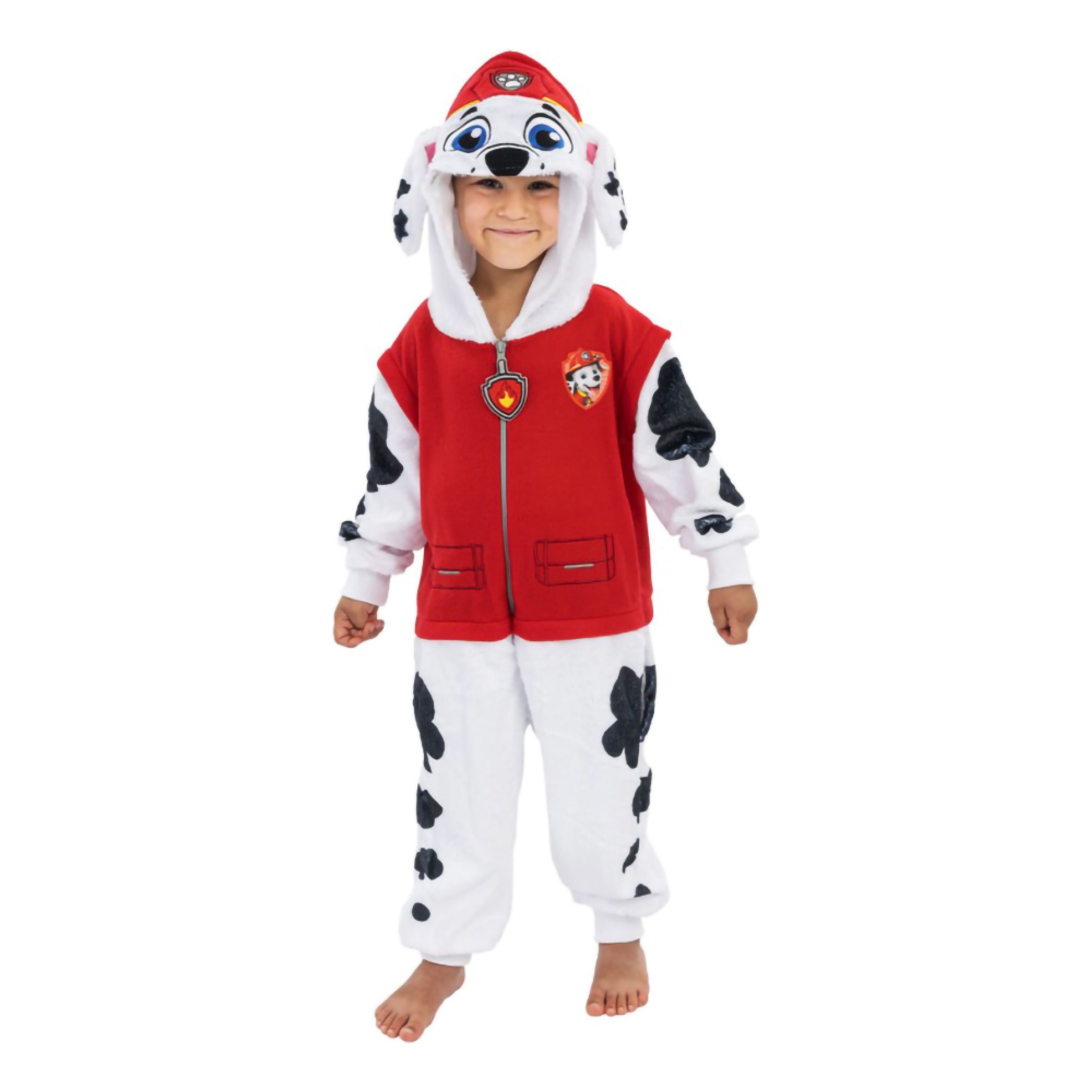 Paw Patrol Marshall Onesie Barn Maskeraddräkt - X-Small | Hem - Maskerad - Maskeraddräkter - Barndräkter | Pryloteket