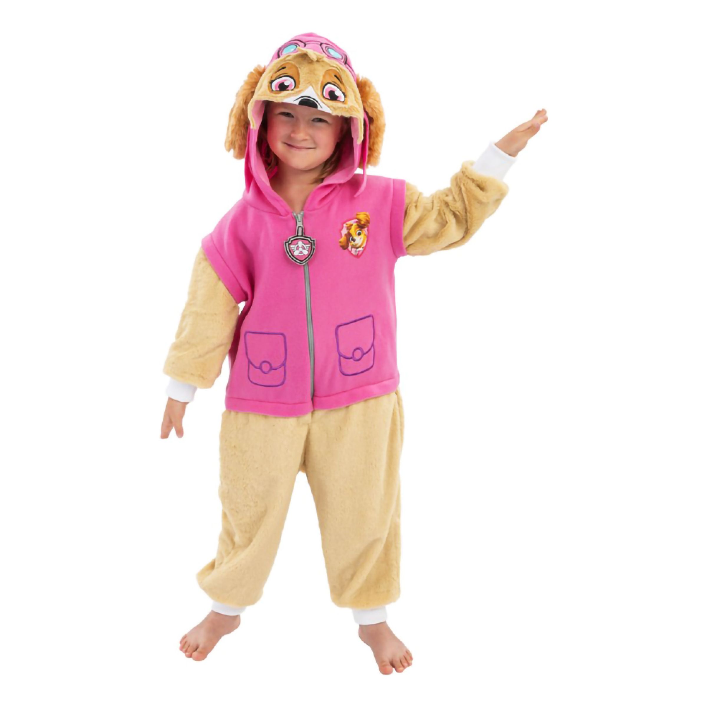 Paw Patrol Skye Onesie Barn Maskeraddräkt - Small | Hem - Maskerad - Maskeraddräkter - Barndräkter | Pryloteket