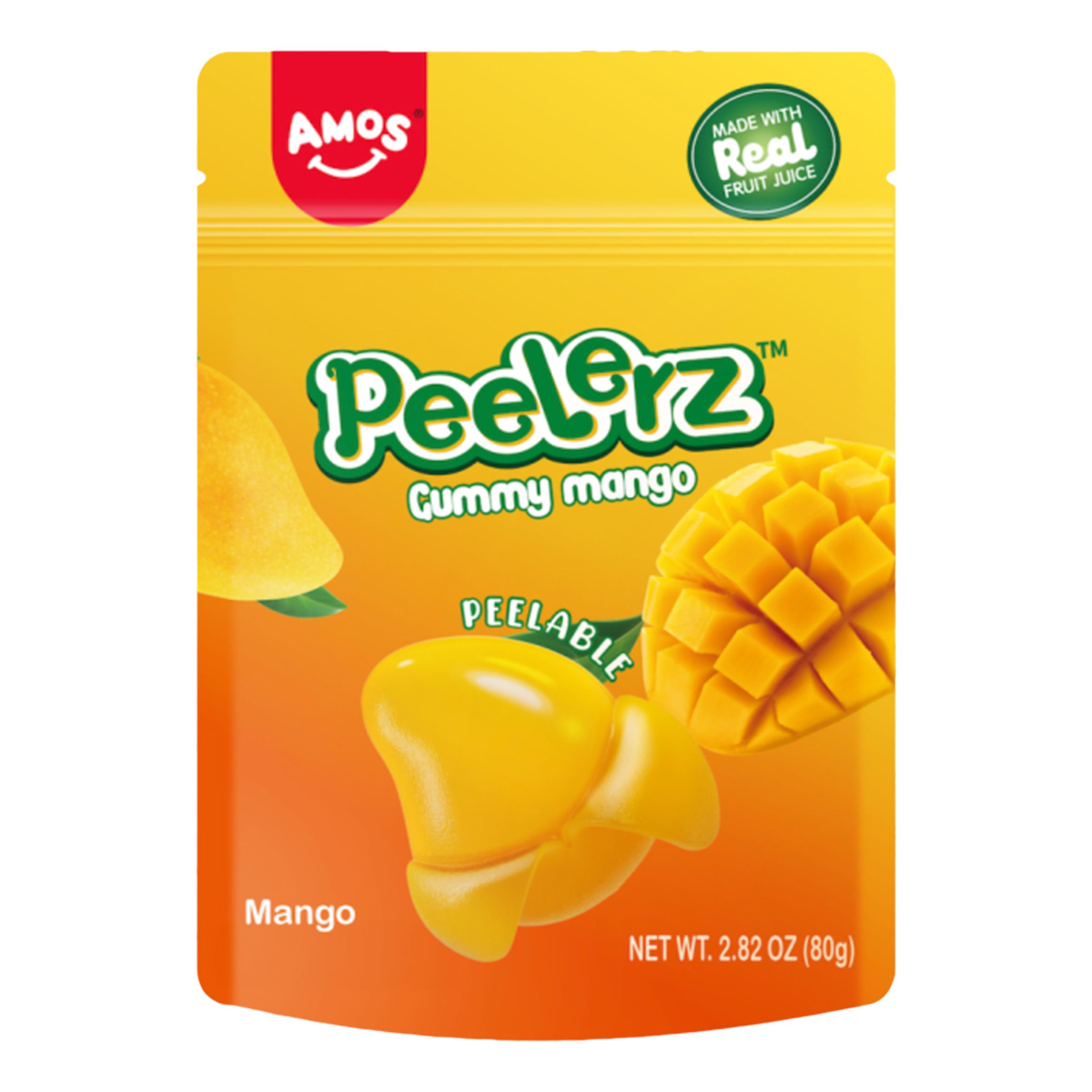 Peelerz Peelable Gummy Mango - 80 gram