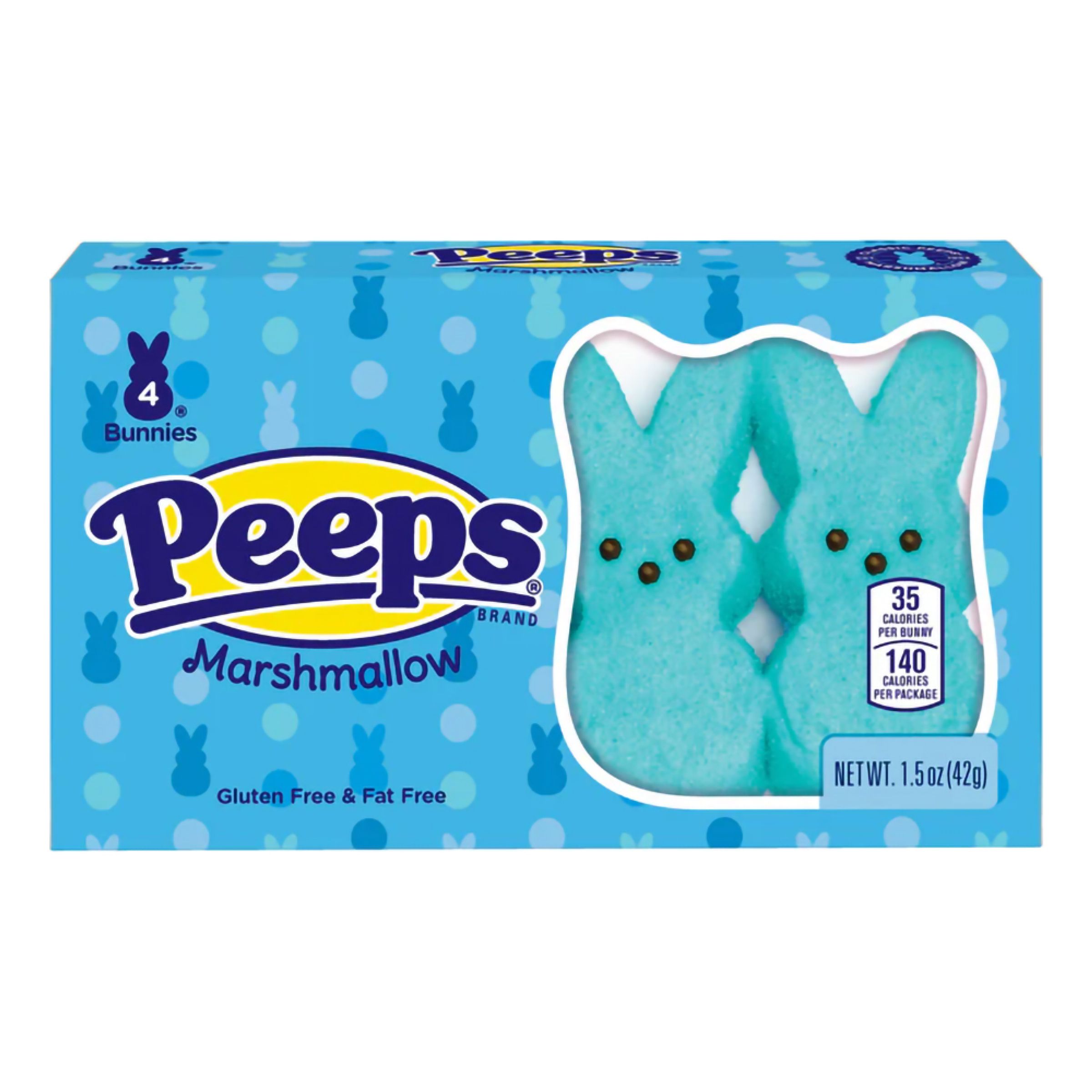 Peeps Marshmallow Bunnies Blue - 42 g | Hem - Godis & Läsk - Godis - Amerikanskt Godis | Pryloteket