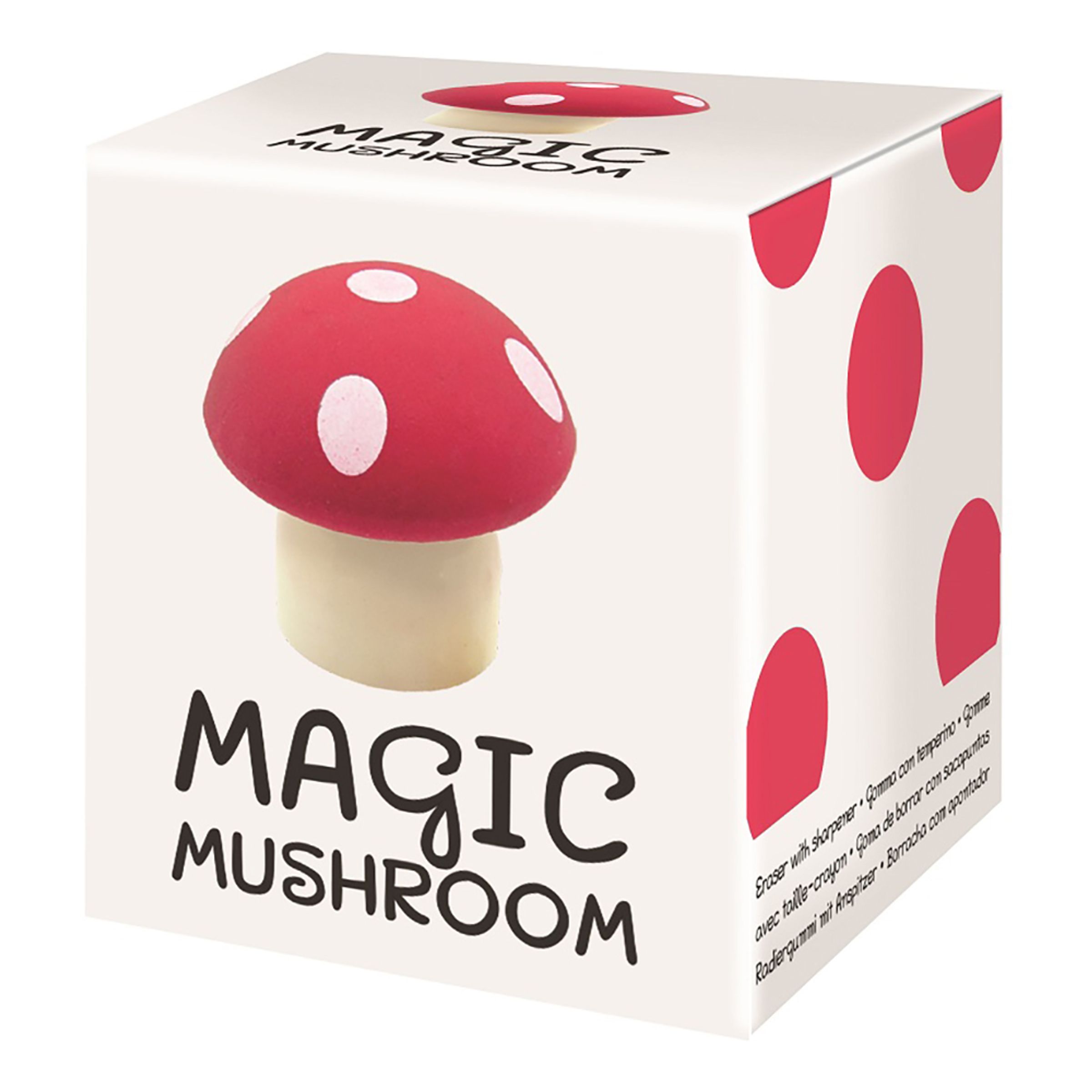 Läs mer om Pennvässare & Suddgummi Magic Mushroom