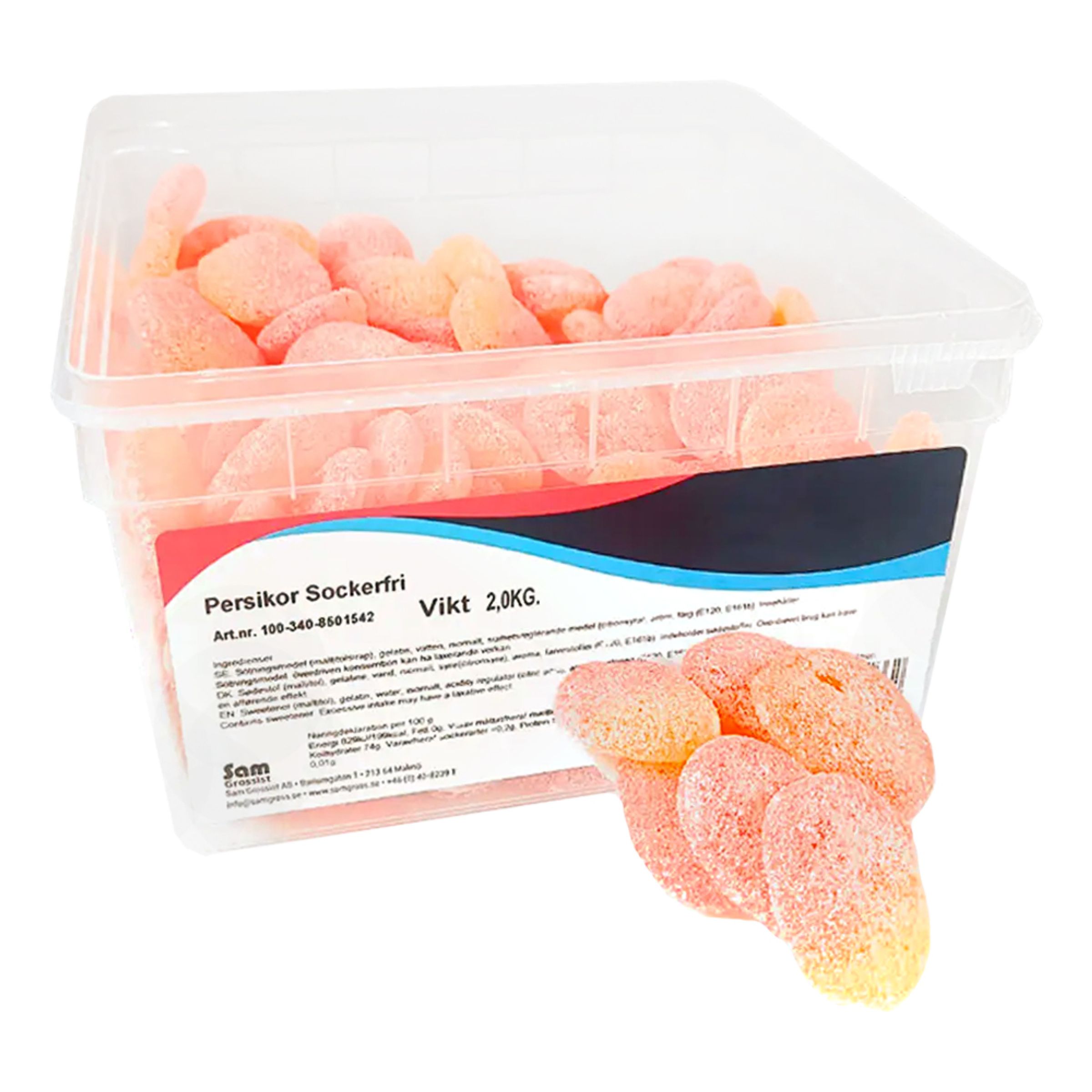 Ferskner Sukkerfri Økonomipakke - 2 kg