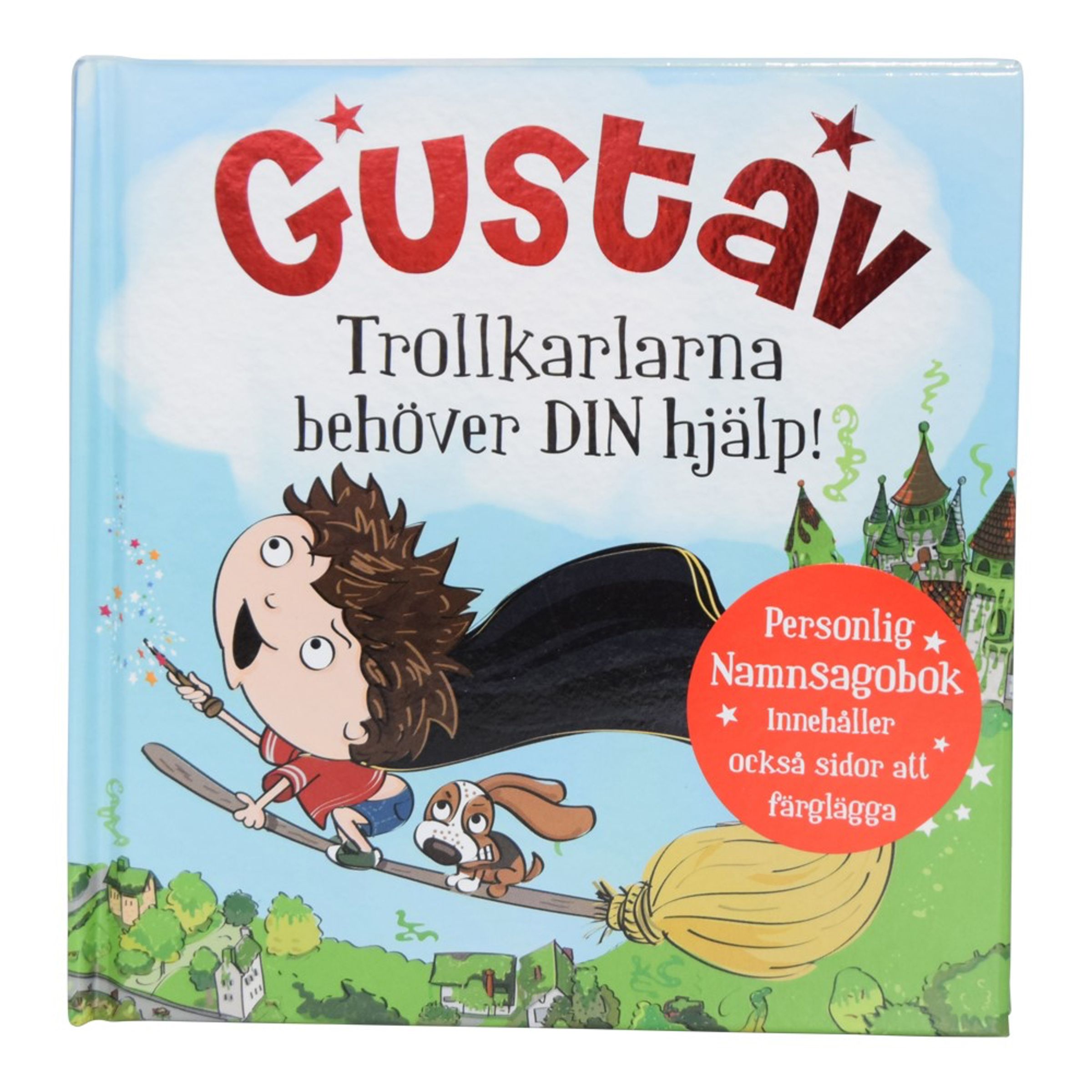 Läs mer om Personlig Sagobok - Gustav