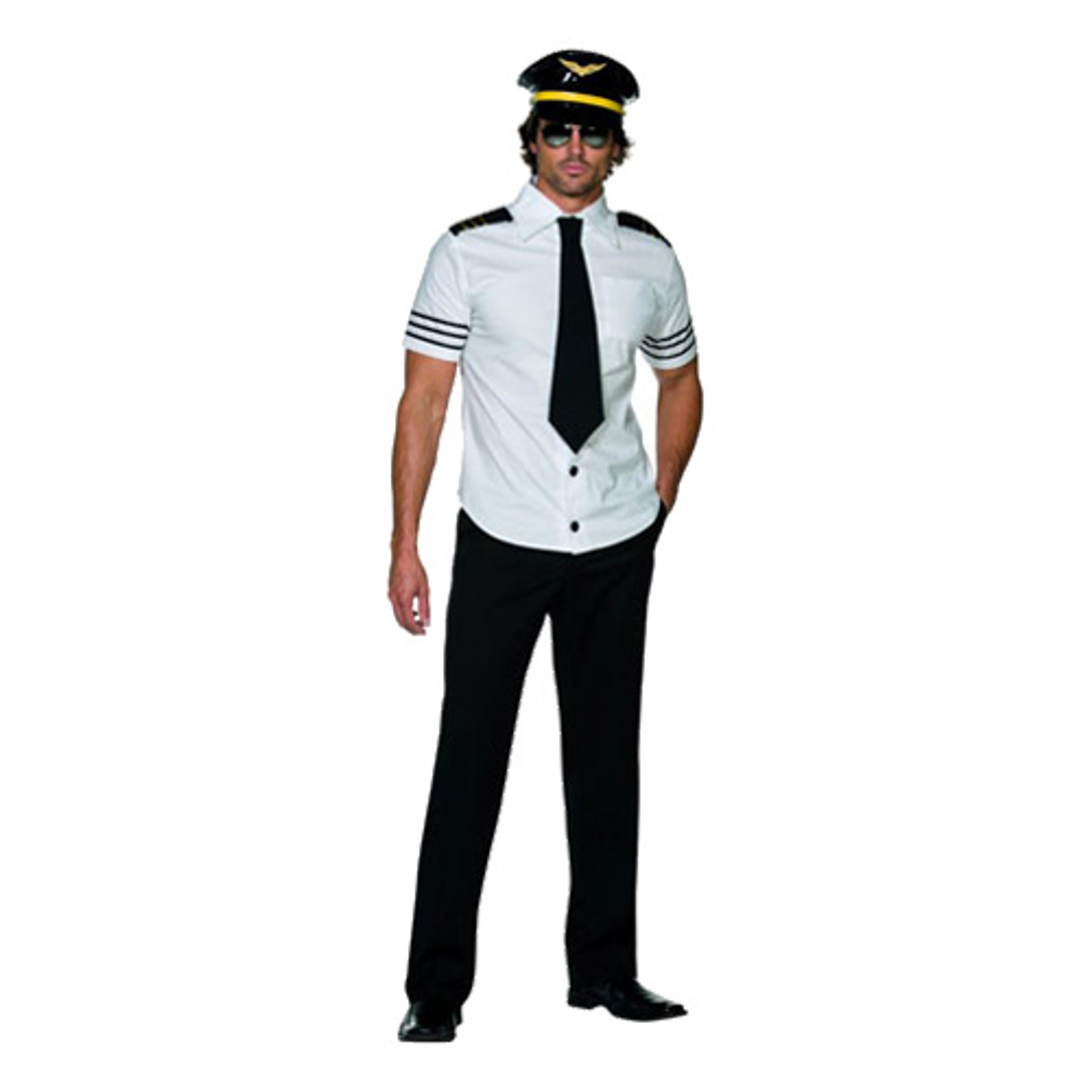 Pilot Hunk Maskeraddräkt - Medium