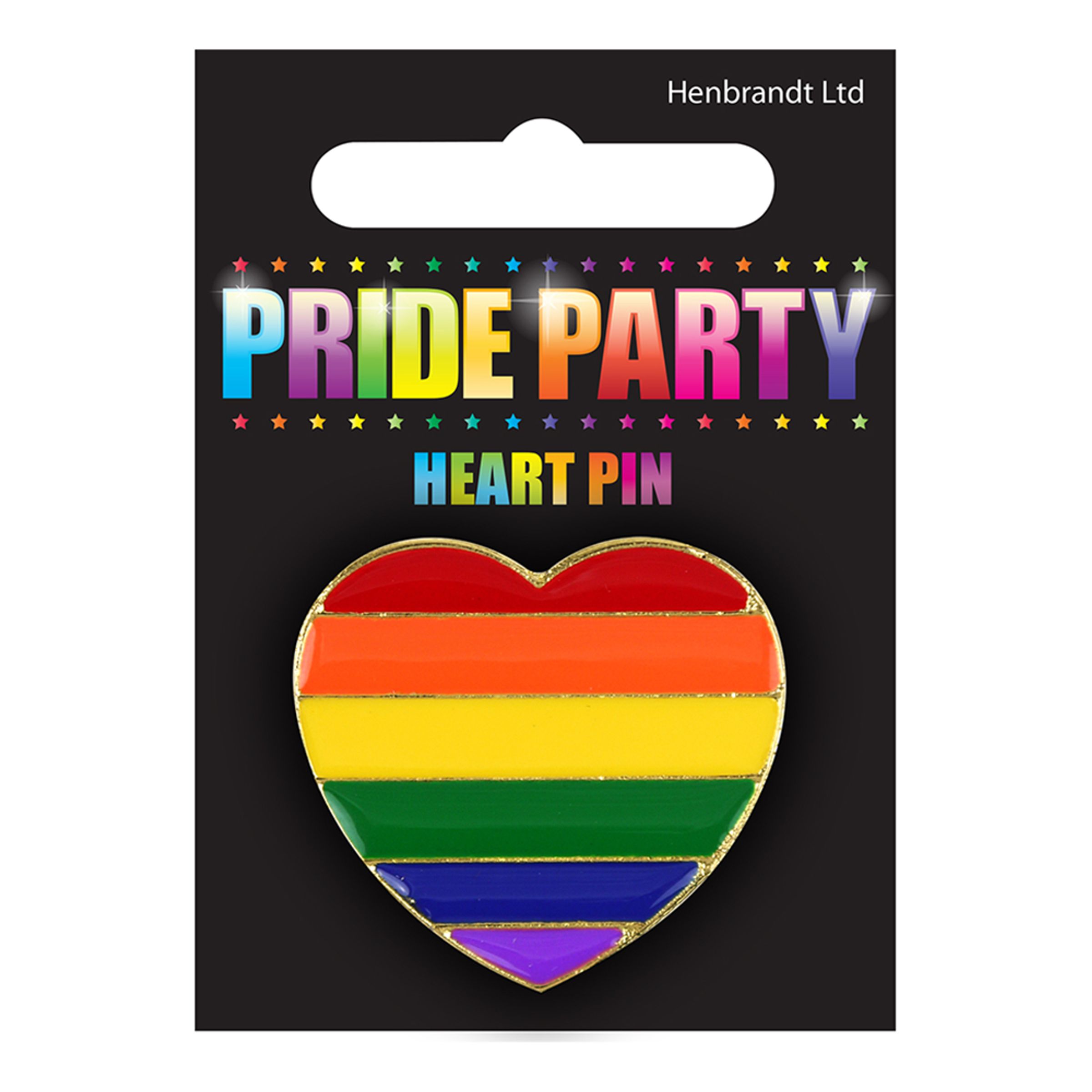 Pin Hjärta Pride
