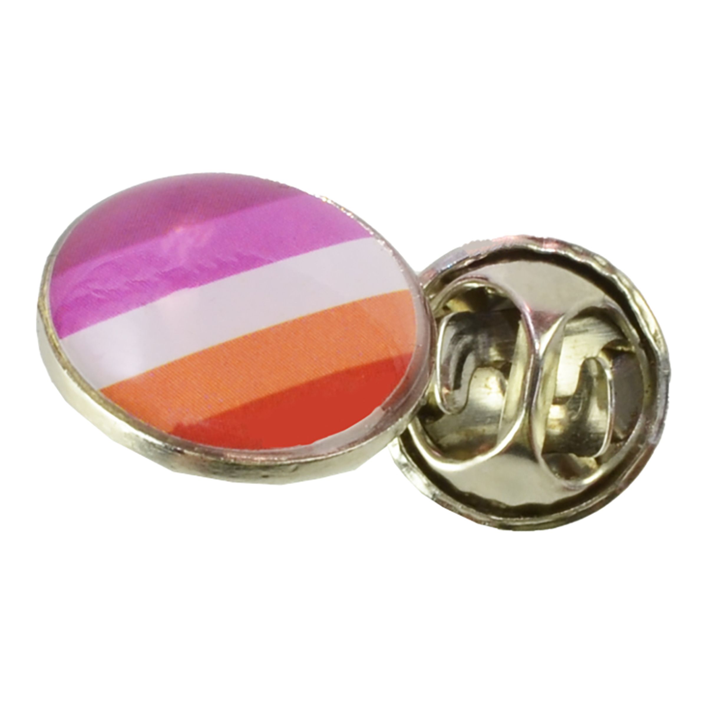 Läs mer om Pin Lesbian Sunset-Flagga