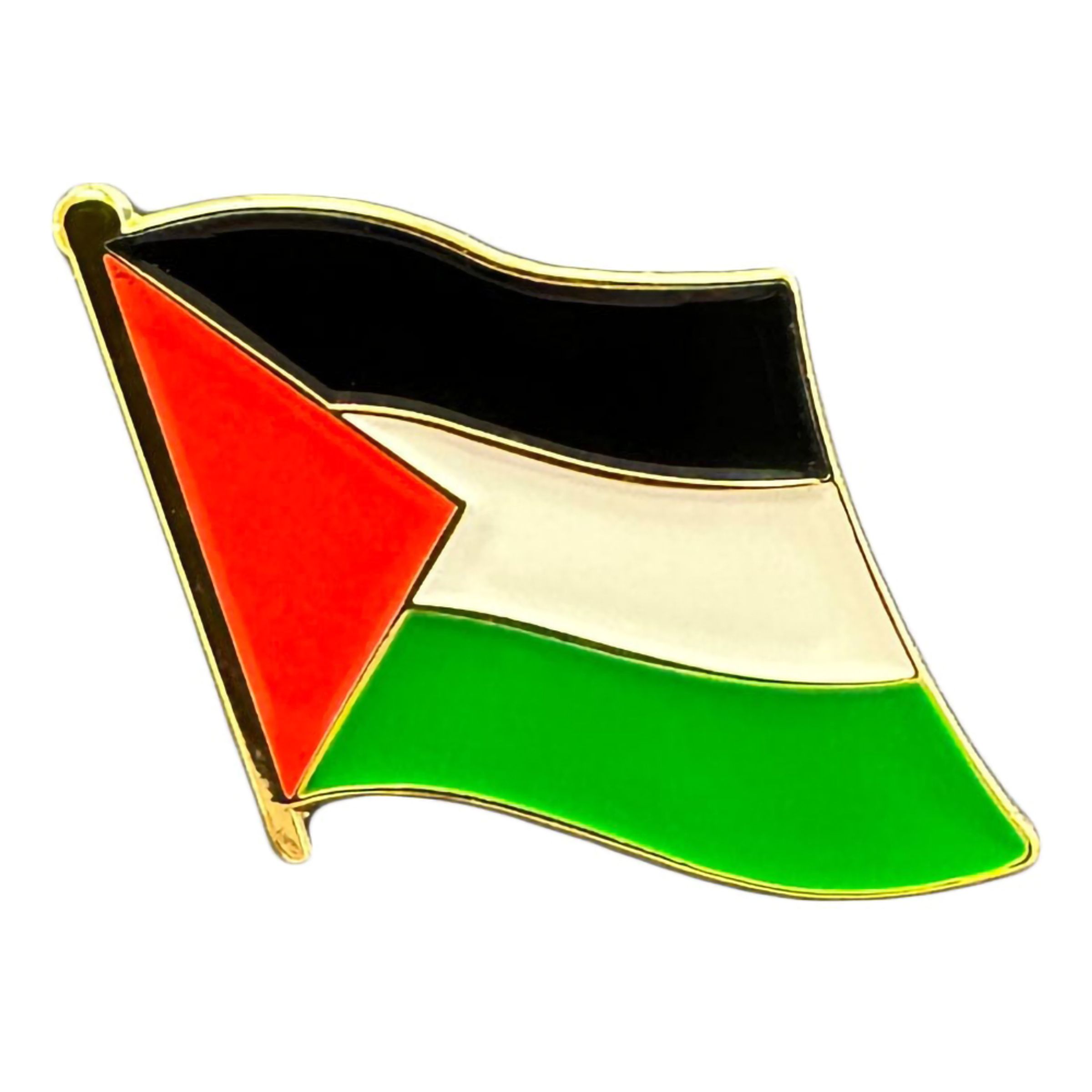 Pin Palestinska Flaggan