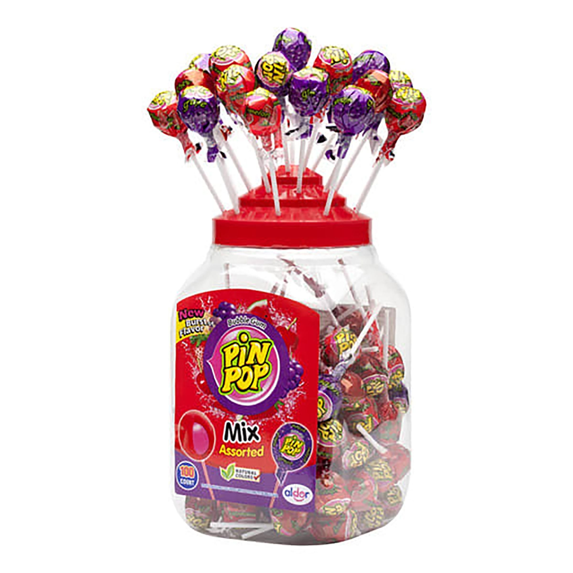 Pin Pop Klubbor Blandade Storpack - 1.9 kg