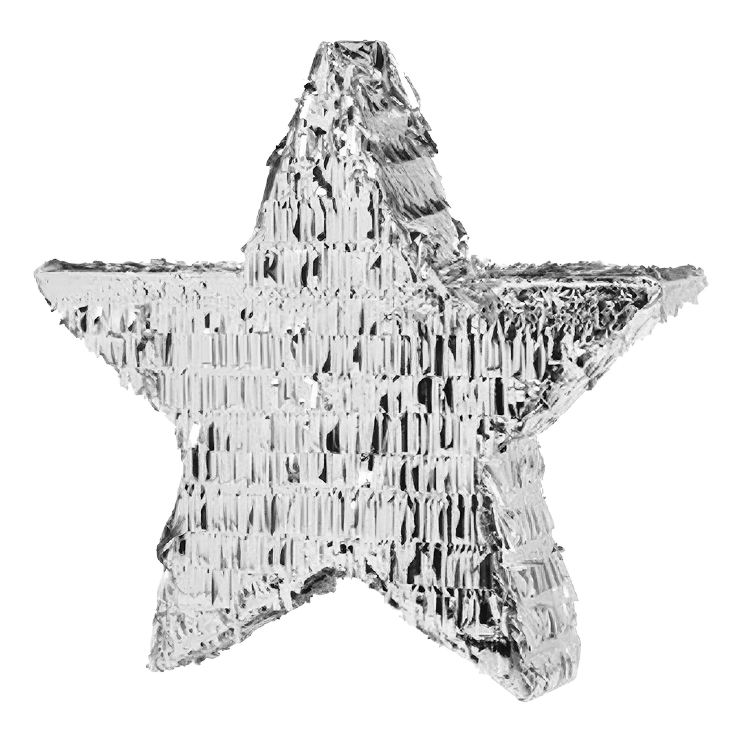 Pinata Stjerne Sølvfolie - 45cm