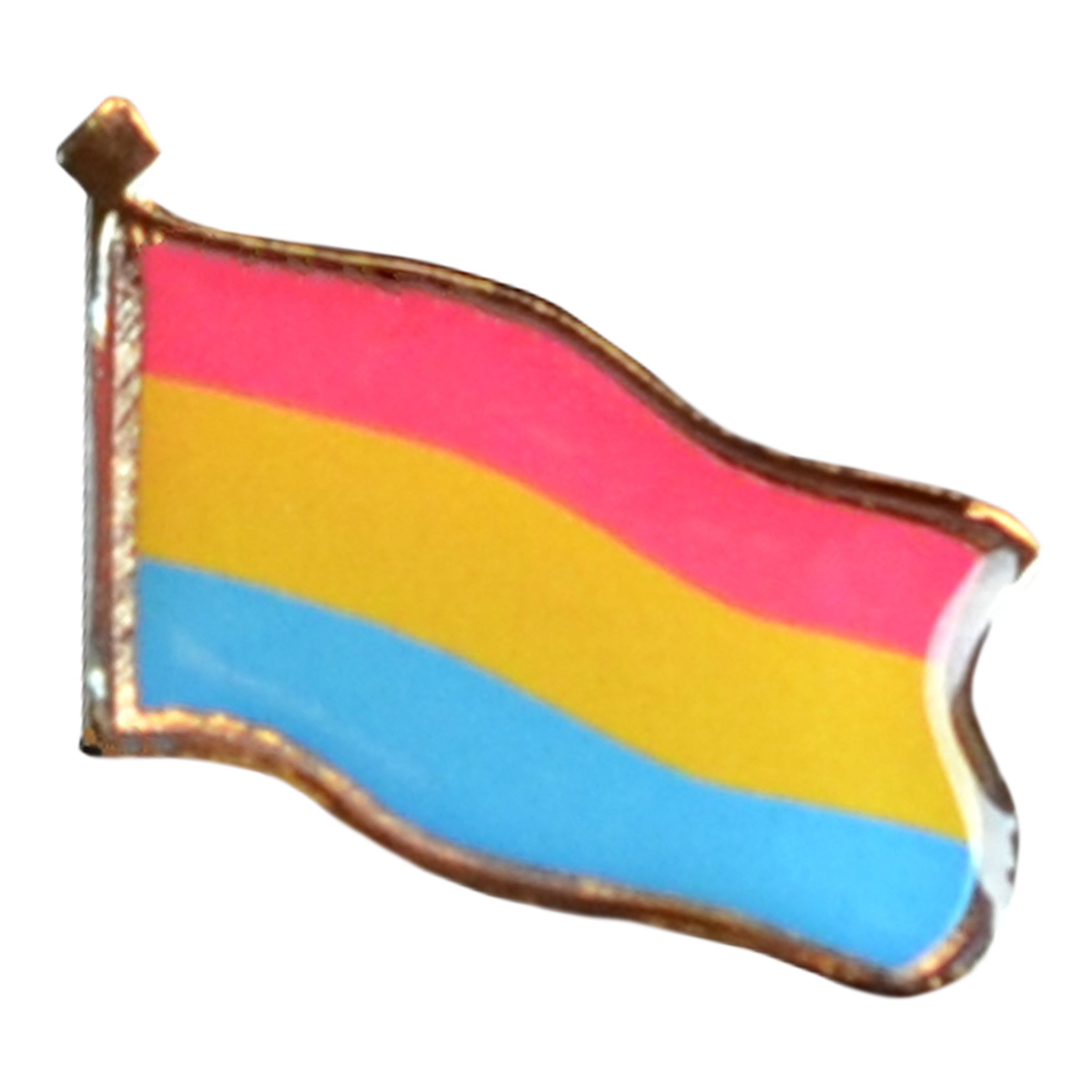 Läs mer om Pinflagga Pride Pansexuell