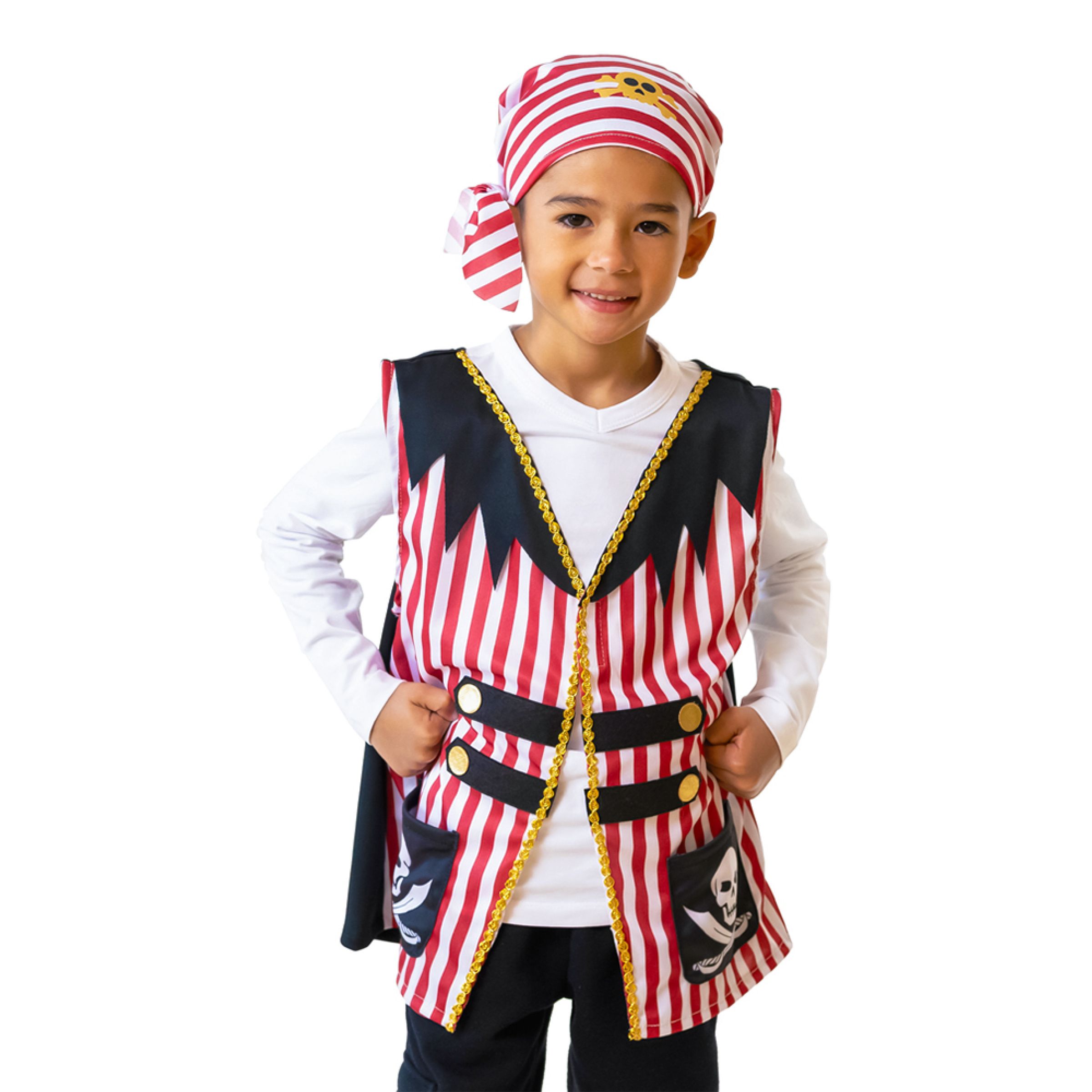 Pirat Maskeradset för Barn - Small | Hem - Maskerad - Tillbehör - Maskeradaccessoarer | Pryloteket