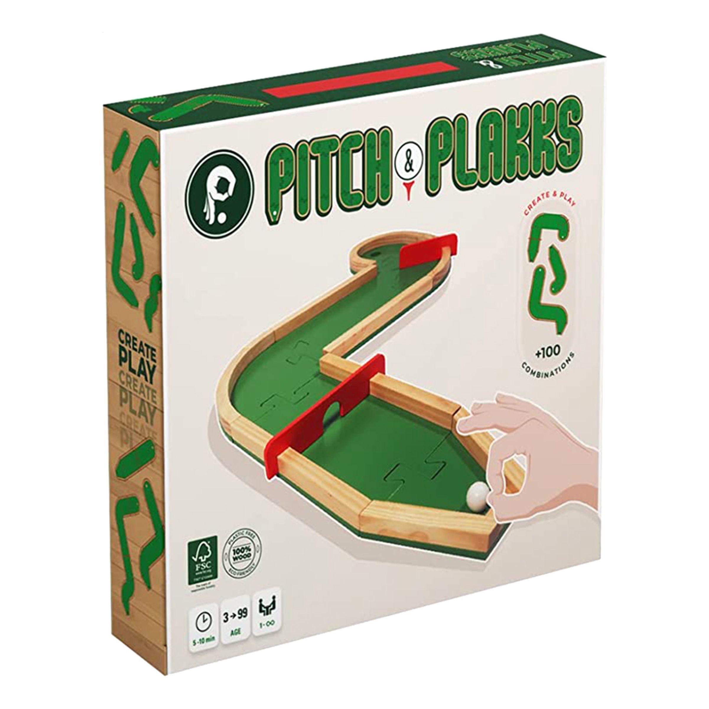 Pitch & Plakks Minigolf Spel