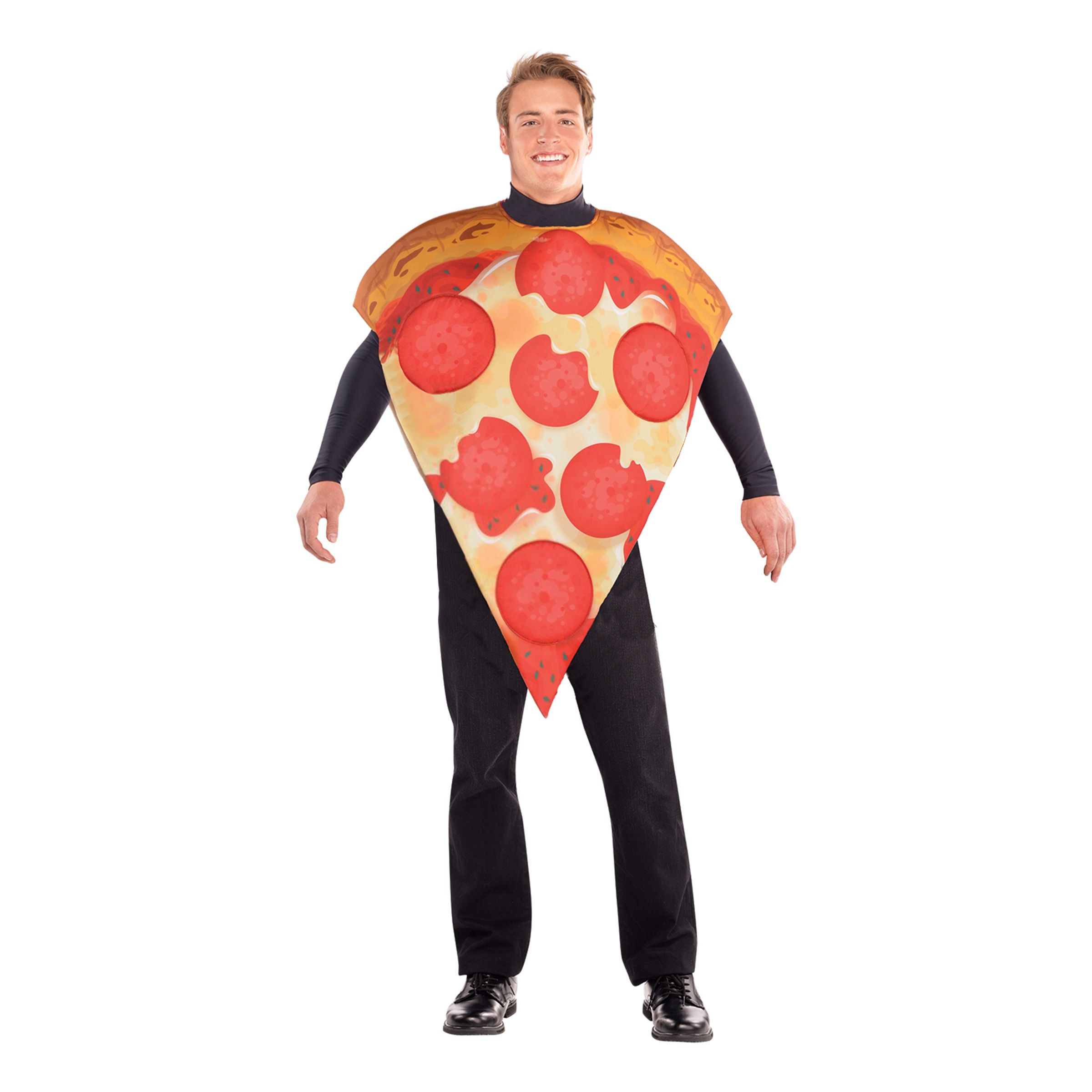 Läs mer om Pizzaslice Maskeraddräkt - One size