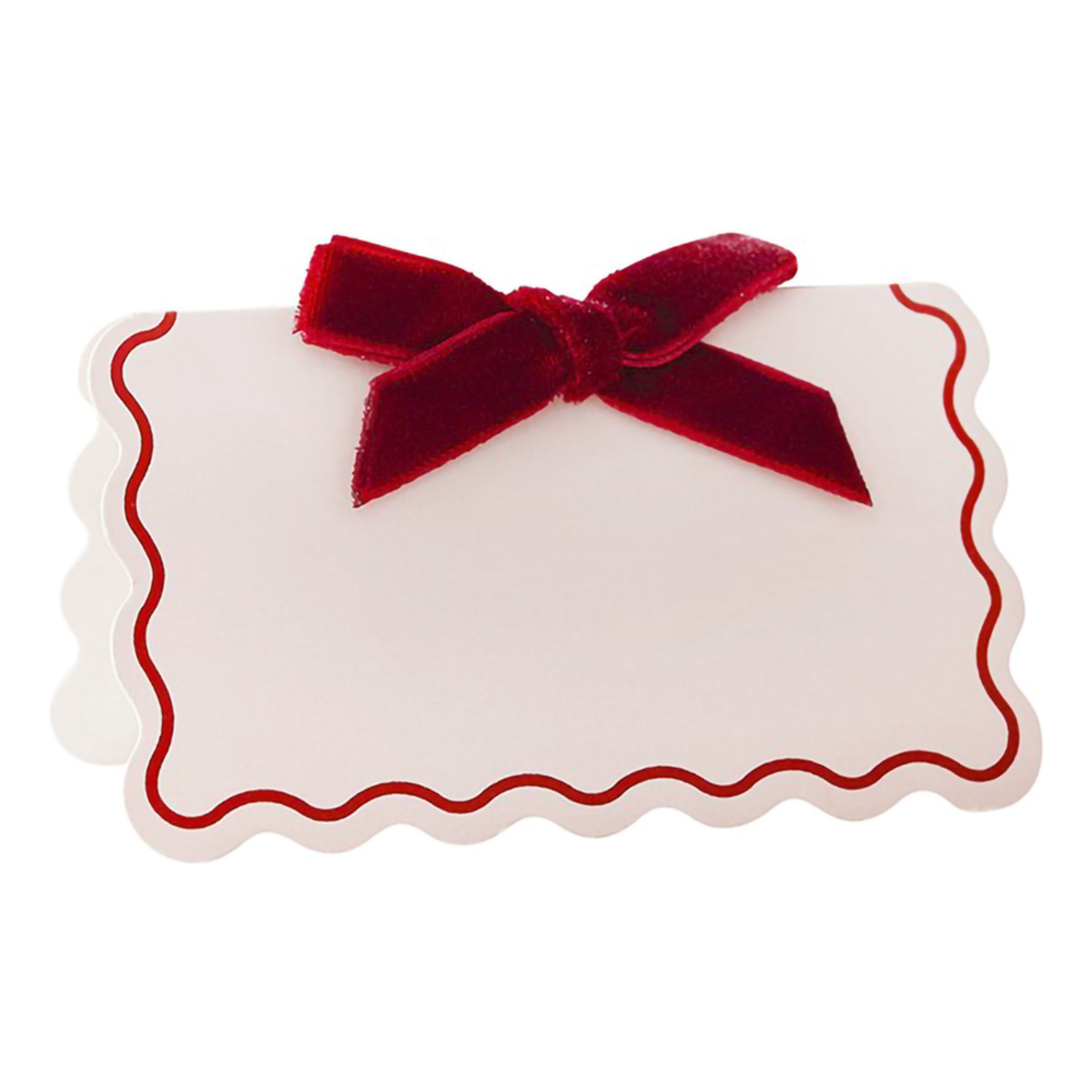 Placeringskort med Satin Rosett - 8-pack | Hem - Teman - Färger - Rosa | Pryloteket